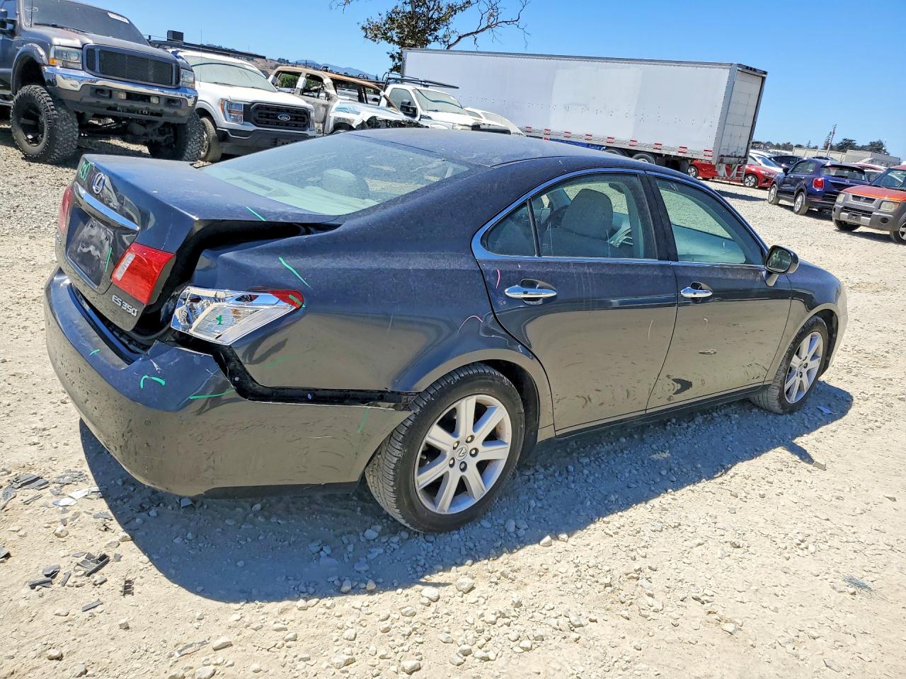 2008 Lexus Es 350 Charcoal vin: JTHBJ46G282235578