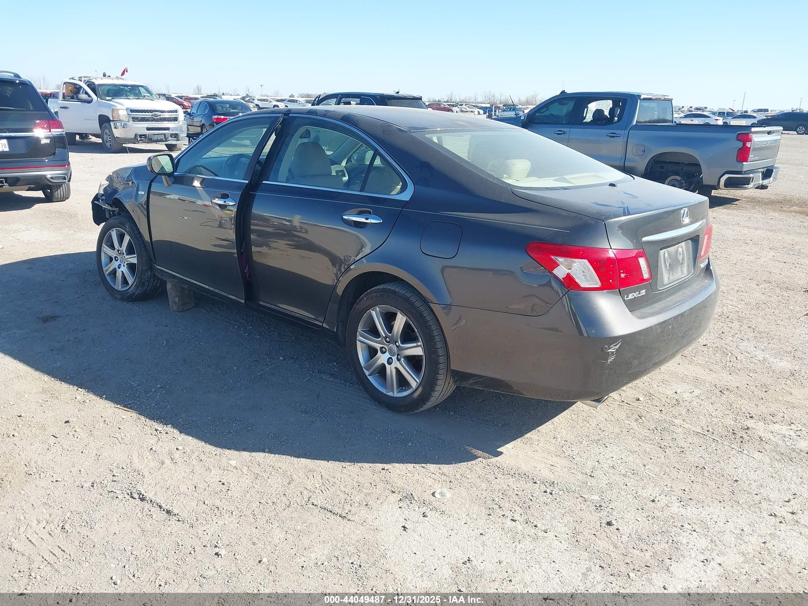 2008 Lexus Es 350 Gray vin: JTHBJ46G282249268