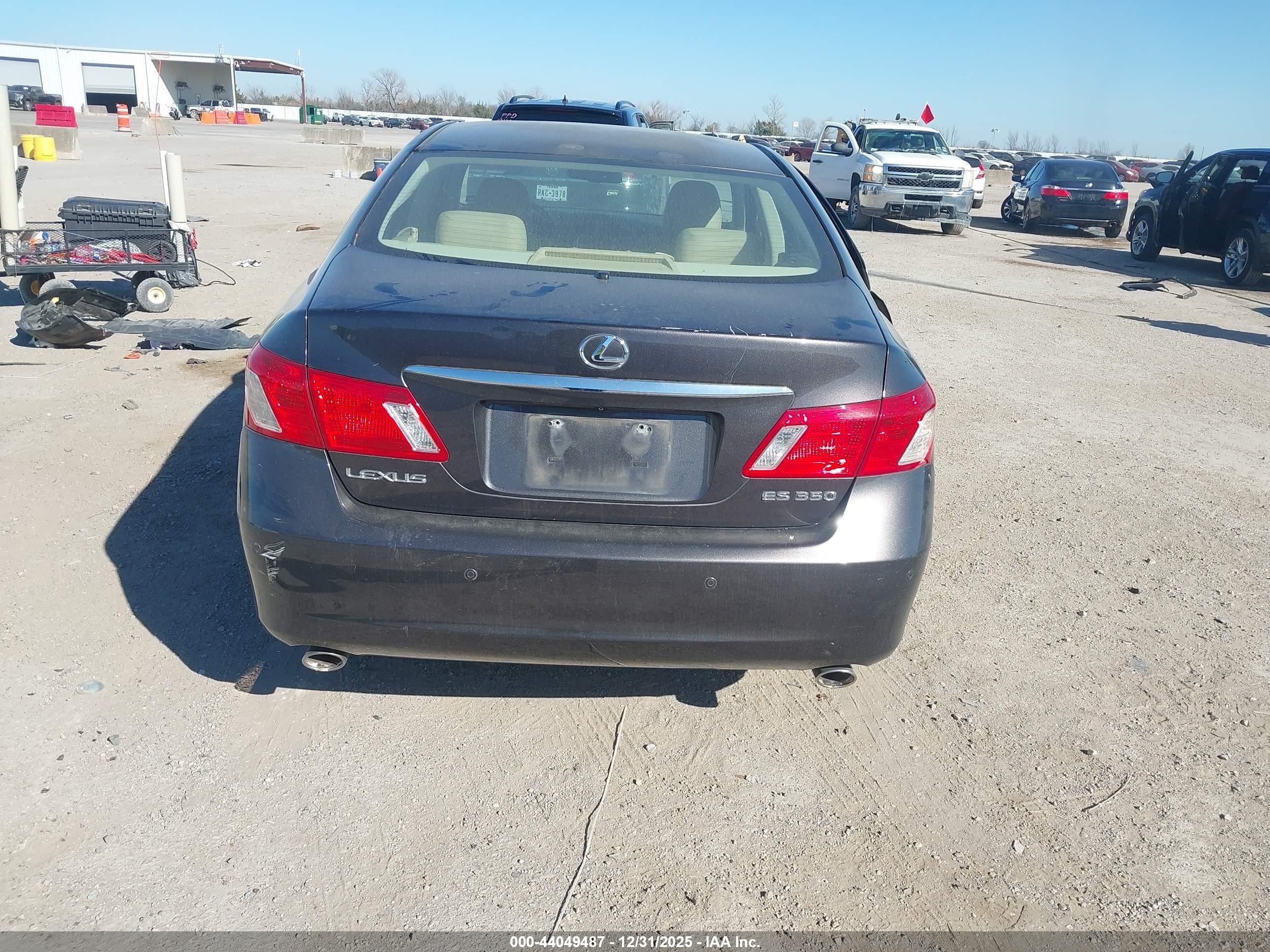 2008 Lexus Es 350 Gray vin: JTHBJ46G282249268