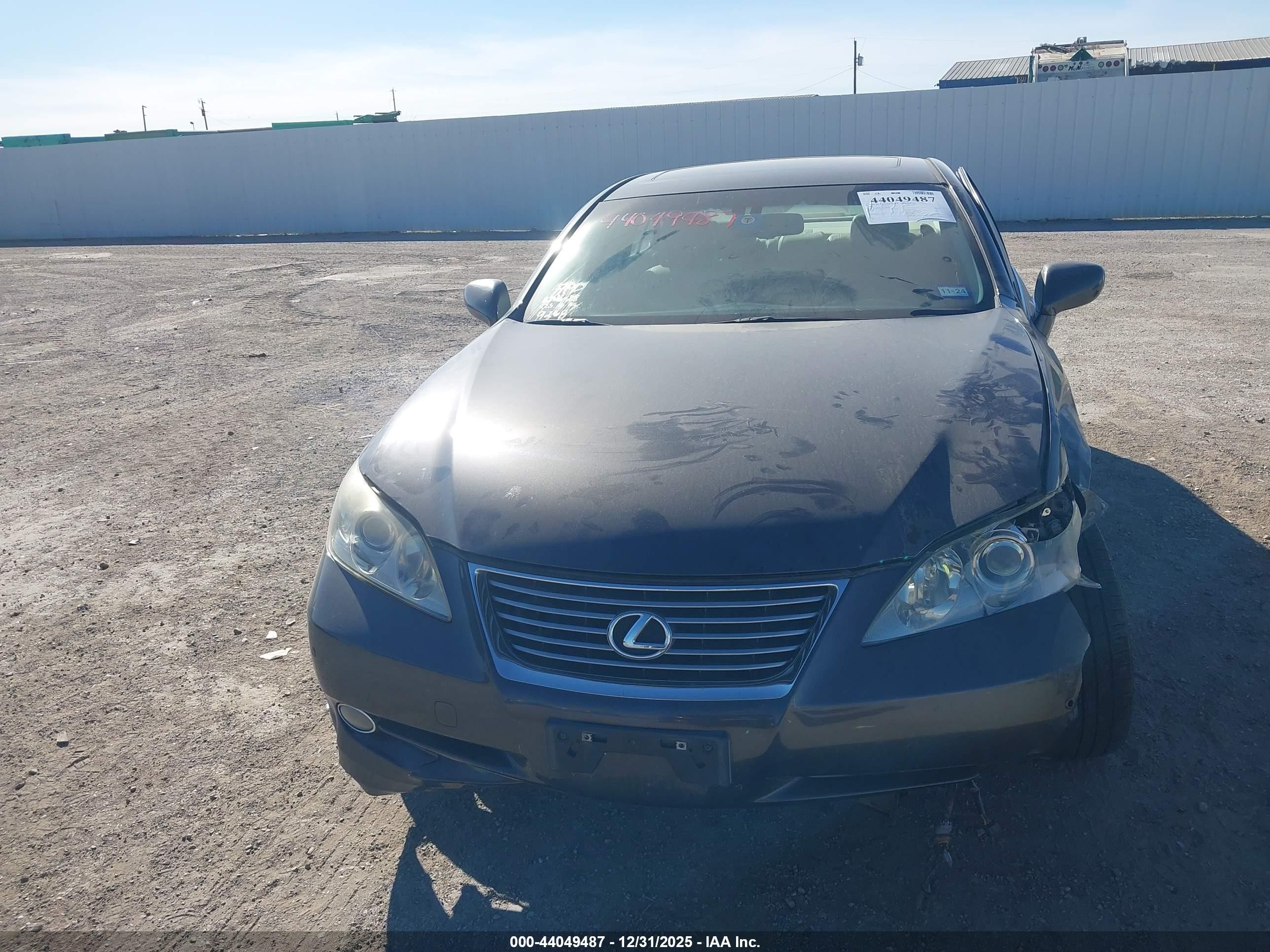 2008 Lexus Es 350 Gray vin: JTHBJ46G282249268