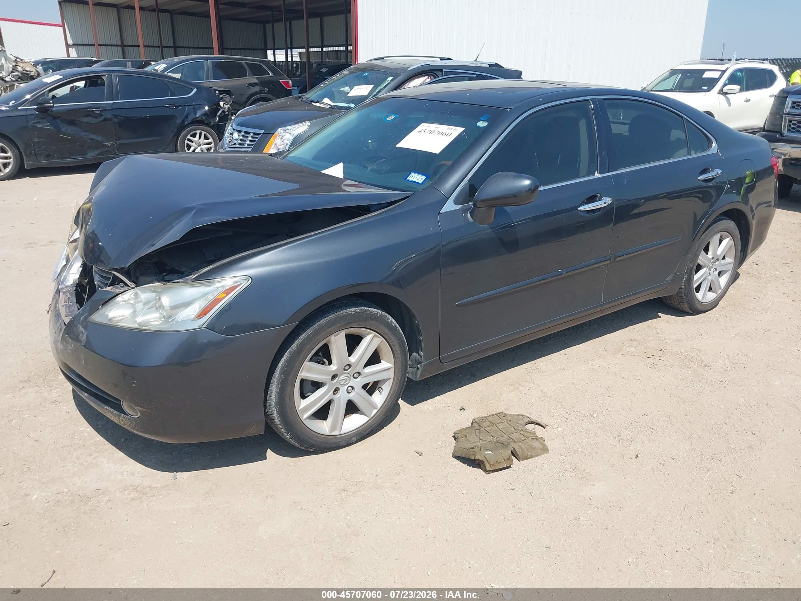 2008 Lexus Es 350   Черный vin: JTHBJ46G282250114