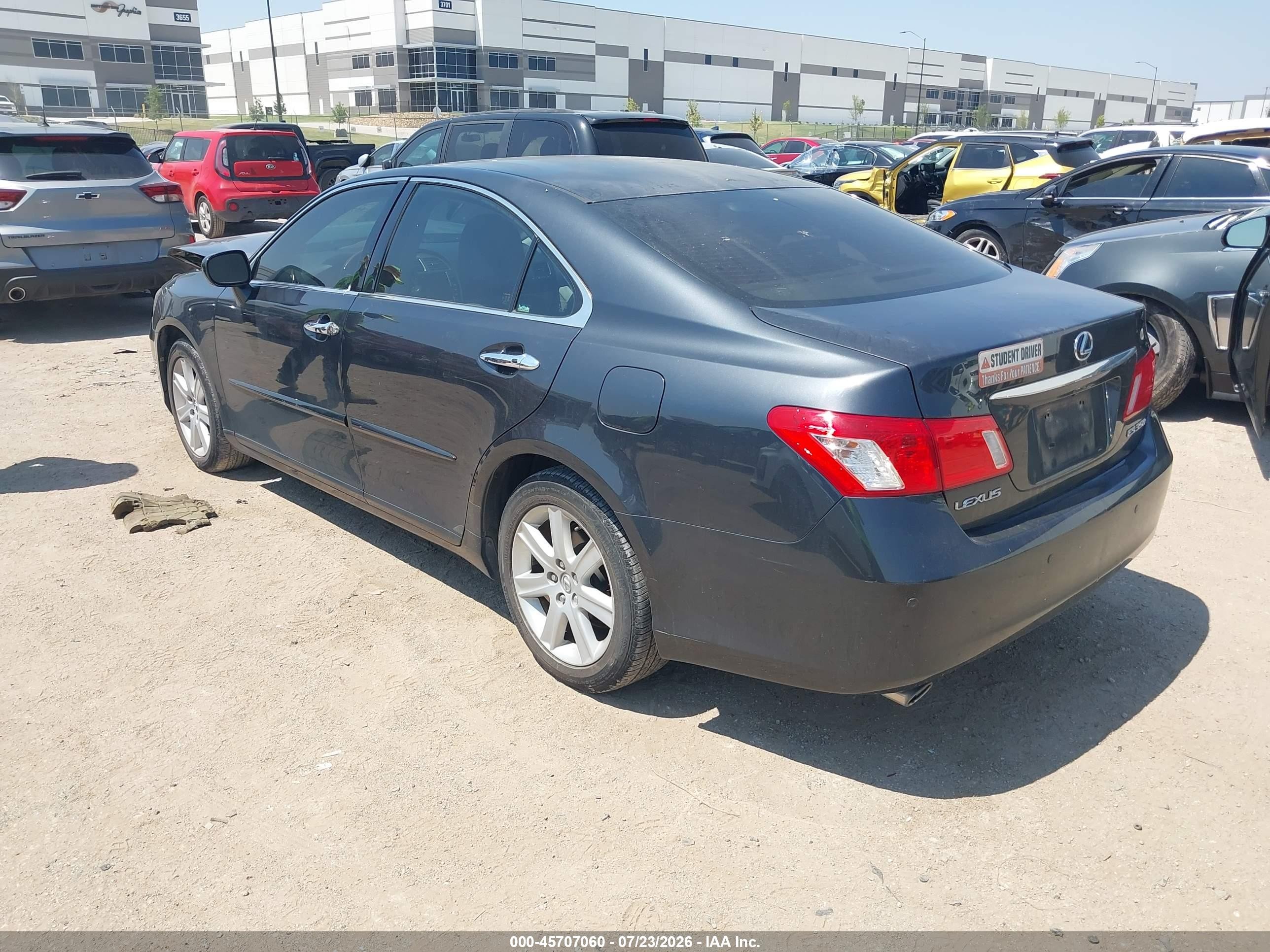 2008 Lexus Es 350   Черный vin: JTHBJ46G282250114