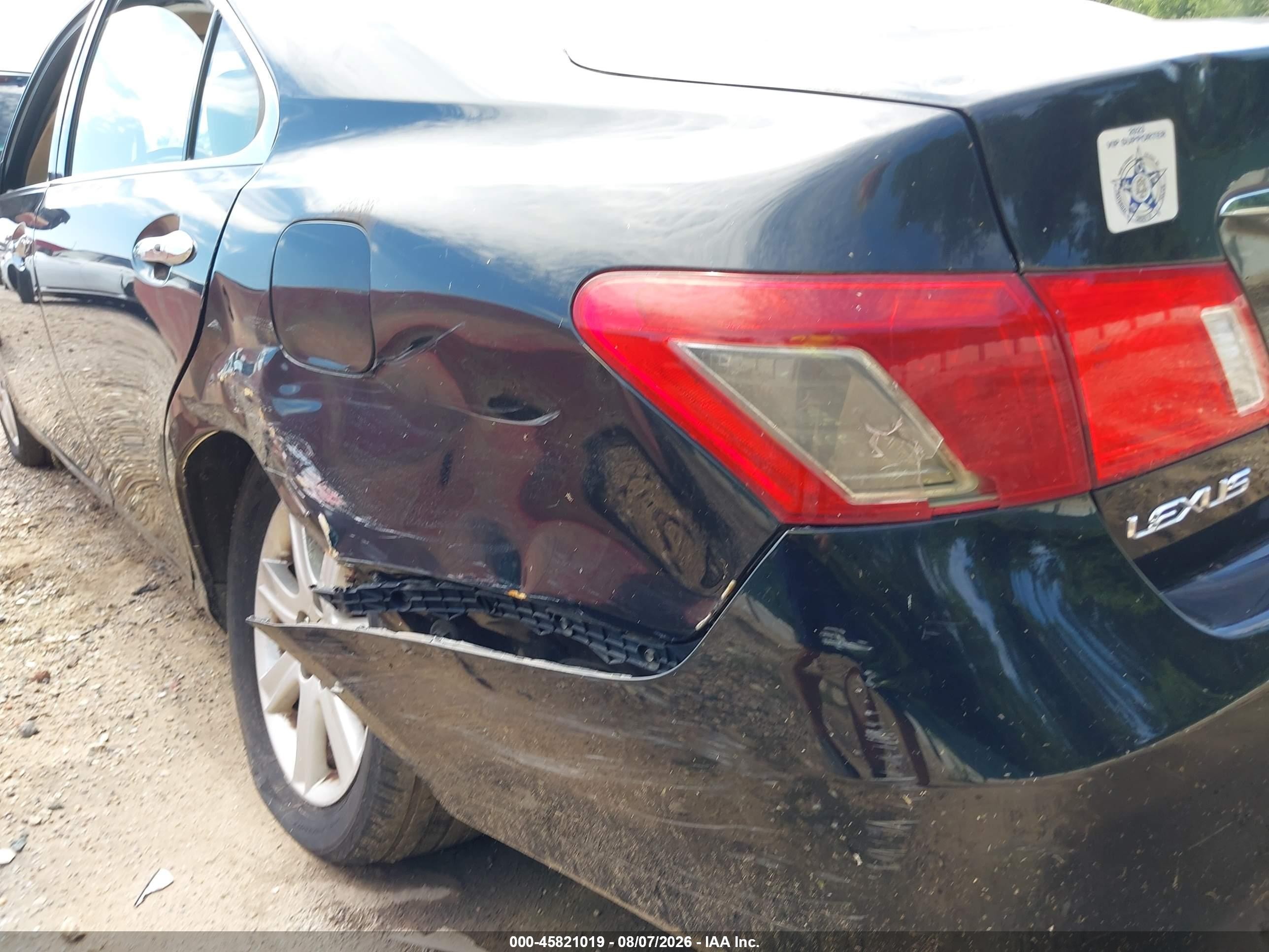 2008 Lexus Es 350   Черный vin: JTHBJ46G282253594