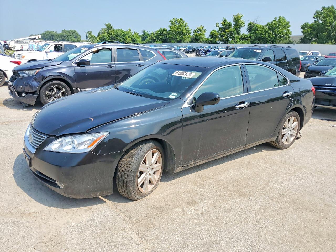 2008 Lexus Es 350 Угольный vin: JTHBJ46G282255474