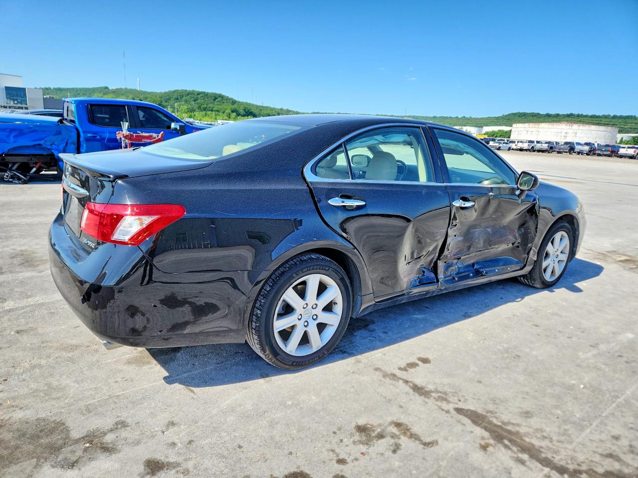 2008 Lexus Es 350 Черный vin: JTHBJ46G282261033