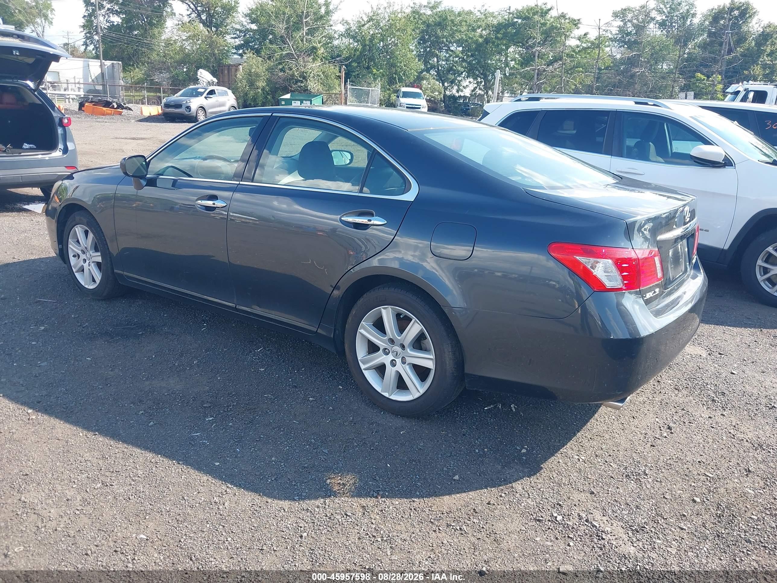 2008 Lexus Es 350   Gray vin: JTHBJ46G282271092
