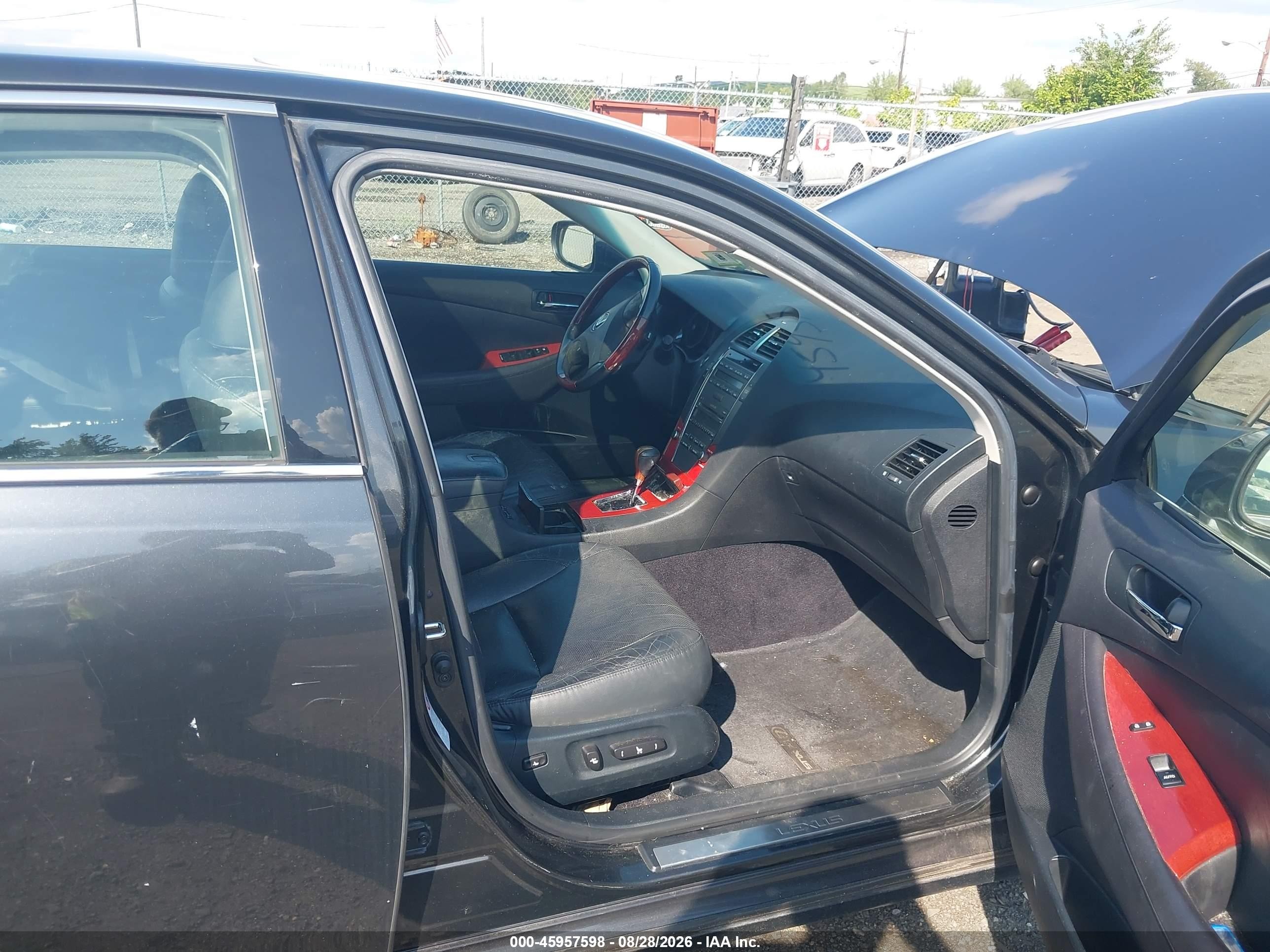 2008 Lexus Es 350   Gray vin: JTHBJ46G282271092