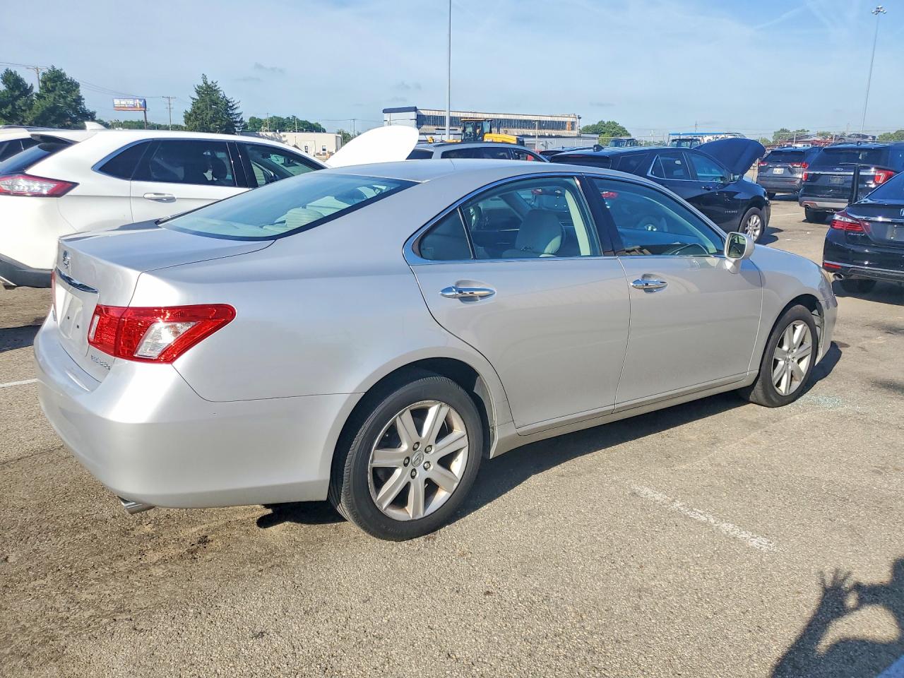 2009 Lexus Es 350 Silver vin: JTHBJ46G292282224