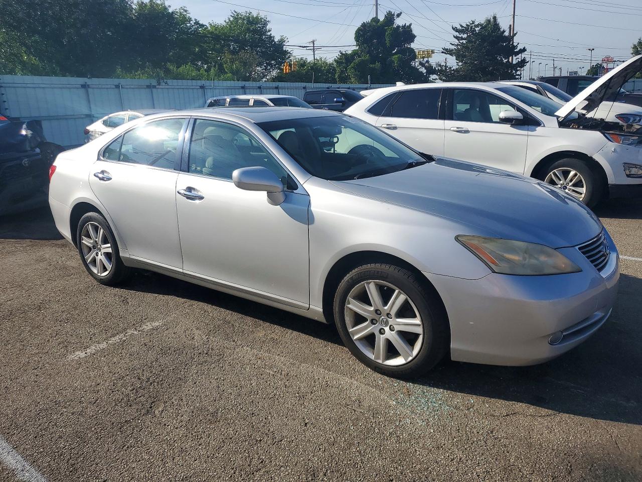 2009 Lexus Es 350 Silver vin: JTHBJ46G292282224