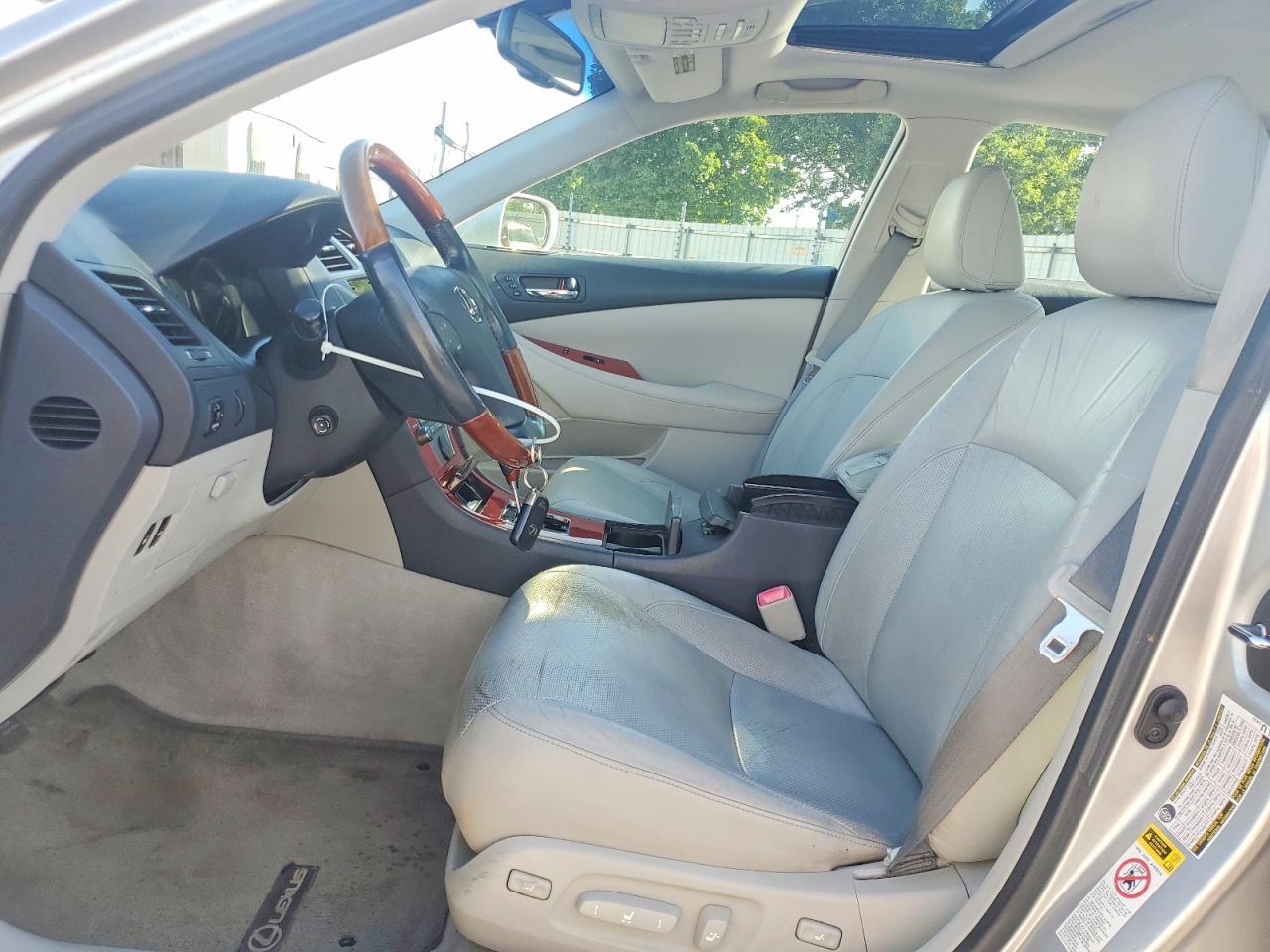 2009 Lexus Es 350 Silver vin: JTHBJ46G292282224