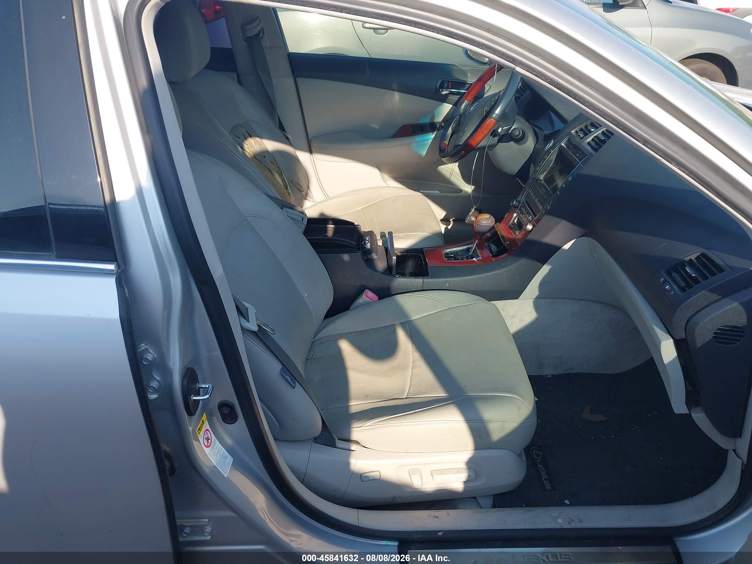 2009 Lexus Es 350   Серебряный vin: JTHBJ46G292282272