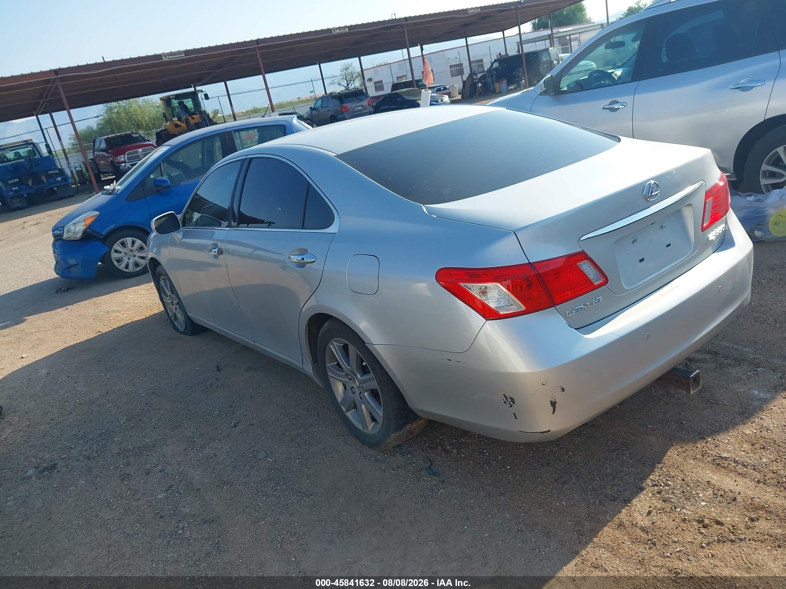 2009 Lexus Es 350   Серебряный vin: JTHBJ46G292282272
