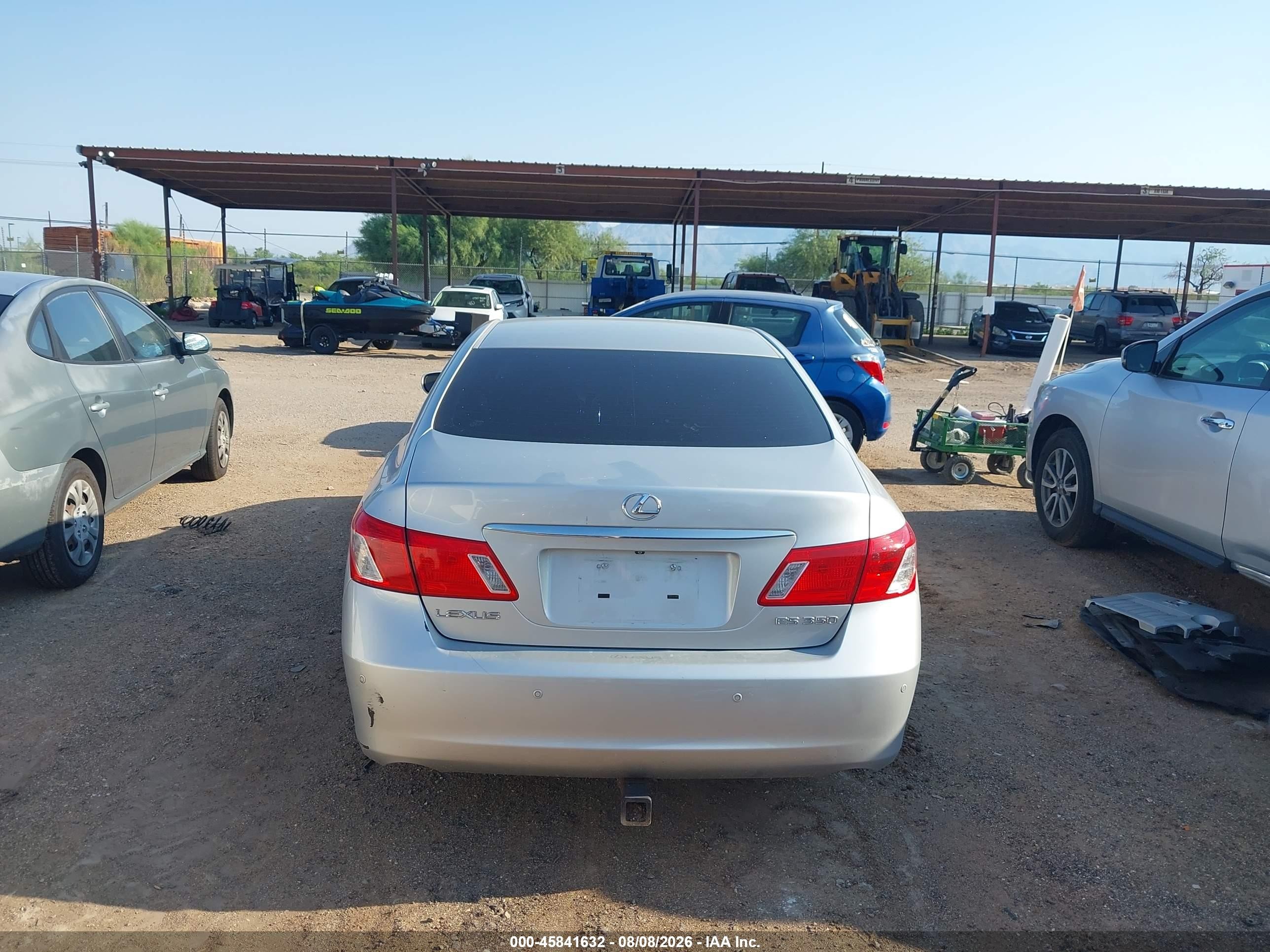 2009 Lexus Es 350   Серебряный vin: JTHBJ46G292282272