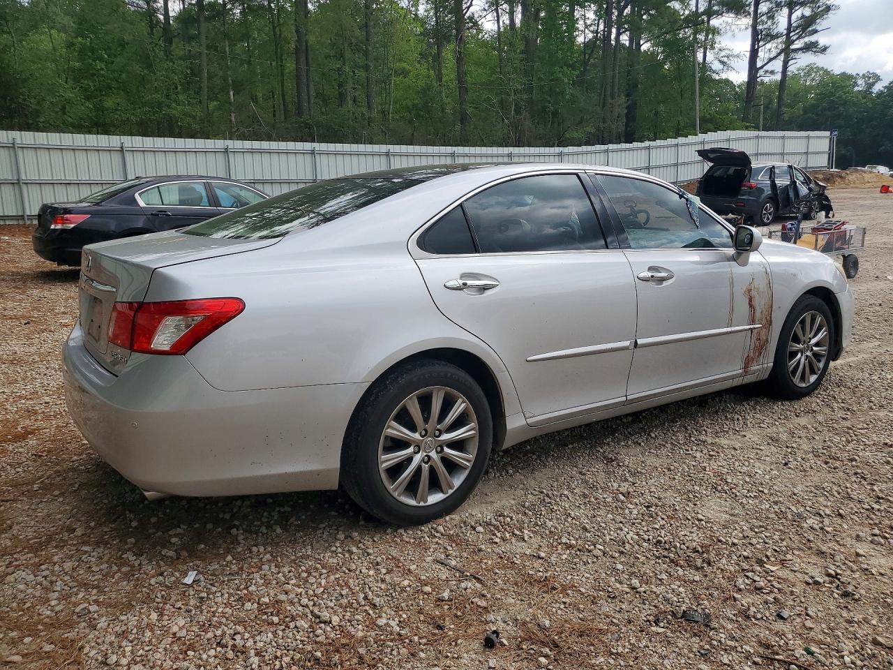 2009 Lexus Es 350 Silver vin: JTHBJ46G292283325