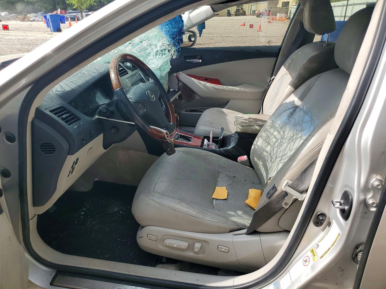 2009 Lexus Es 350 Silver vin: JTHBJ46G292283325