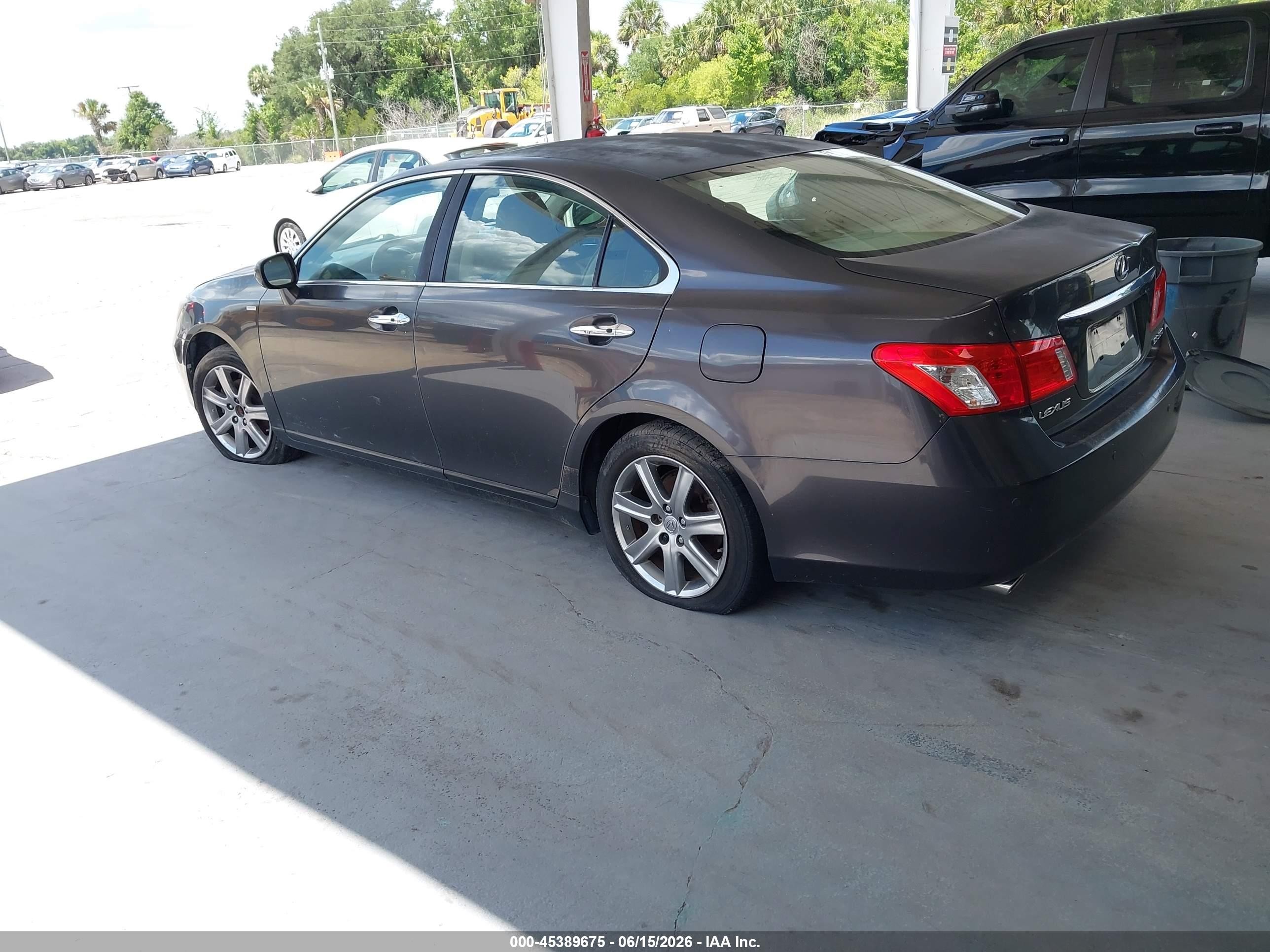 2009 Lexus Es 350 Gray vin: JTHBJ46G292288900