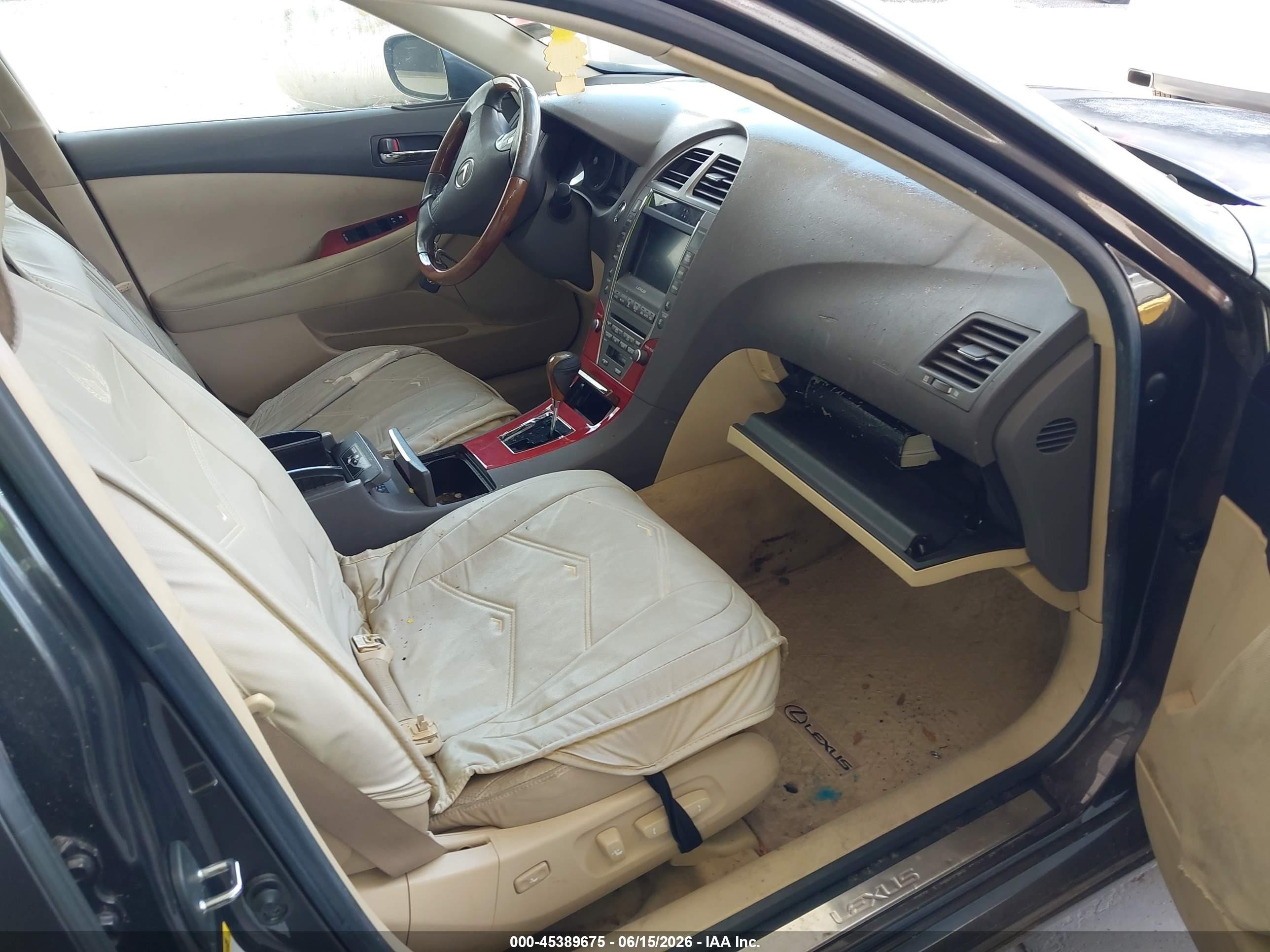 2009 Lexus Es 350 Gray vin: JTHBJ46G292288900