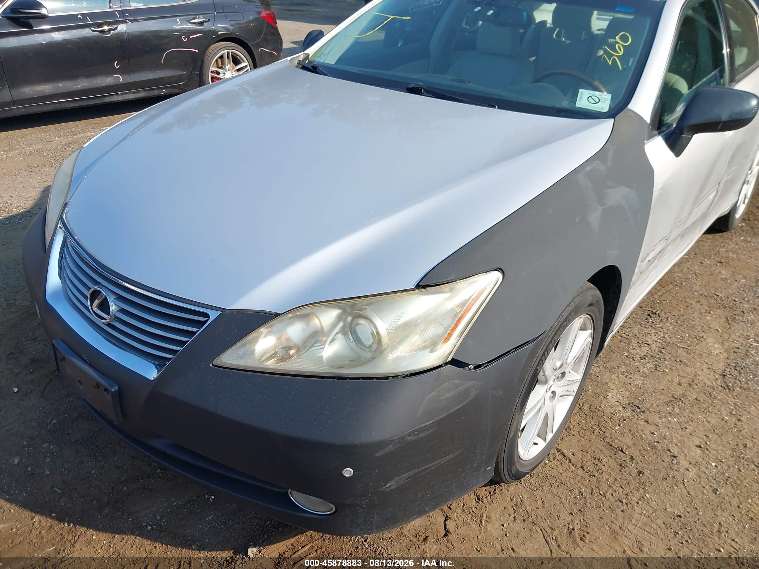 2009 Lexus Es 350   Silver vin: JTHBJ46G292296172