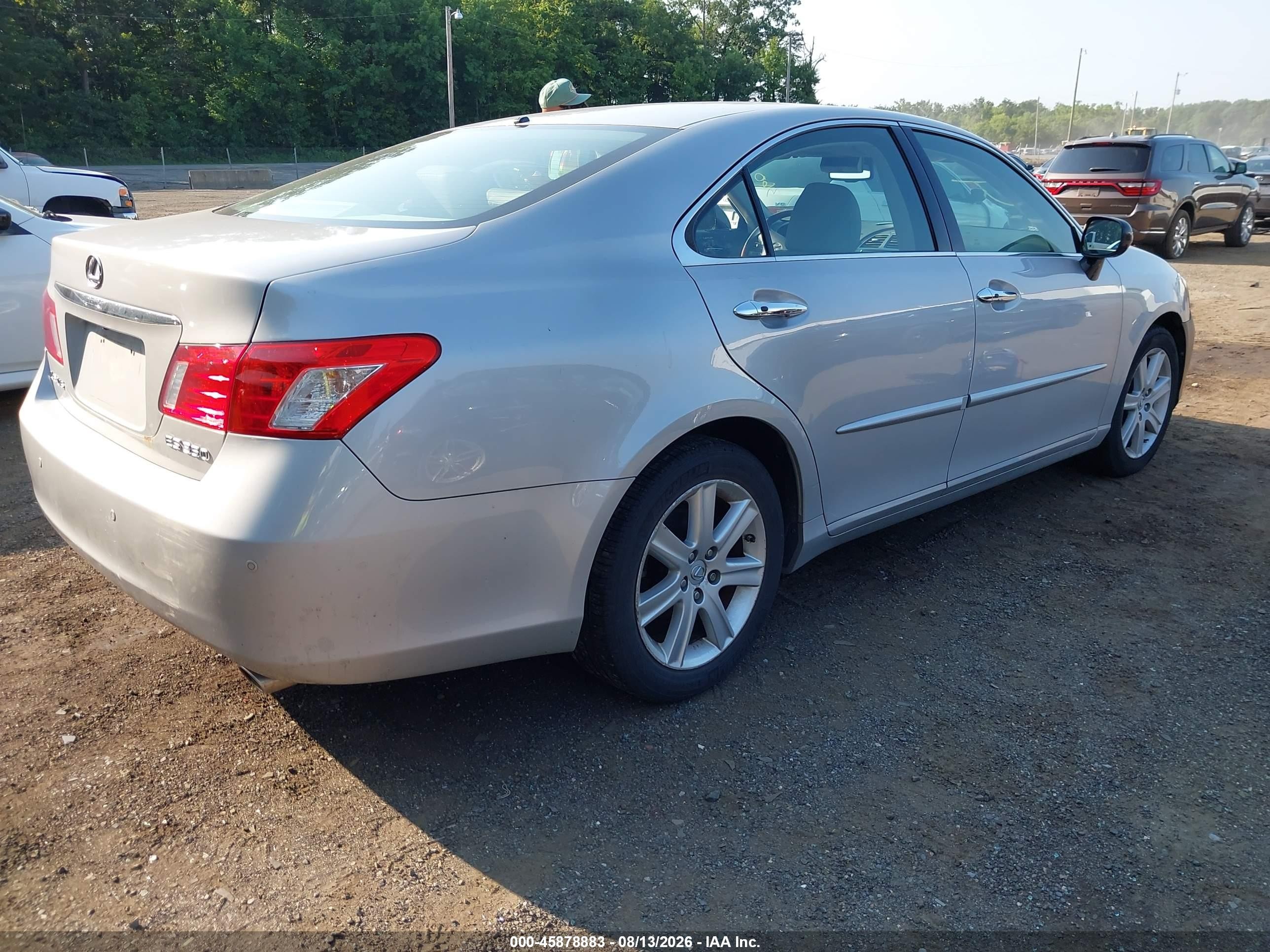 2009 Lexus Es 350   Silver vin: JTHBJ46G292296172