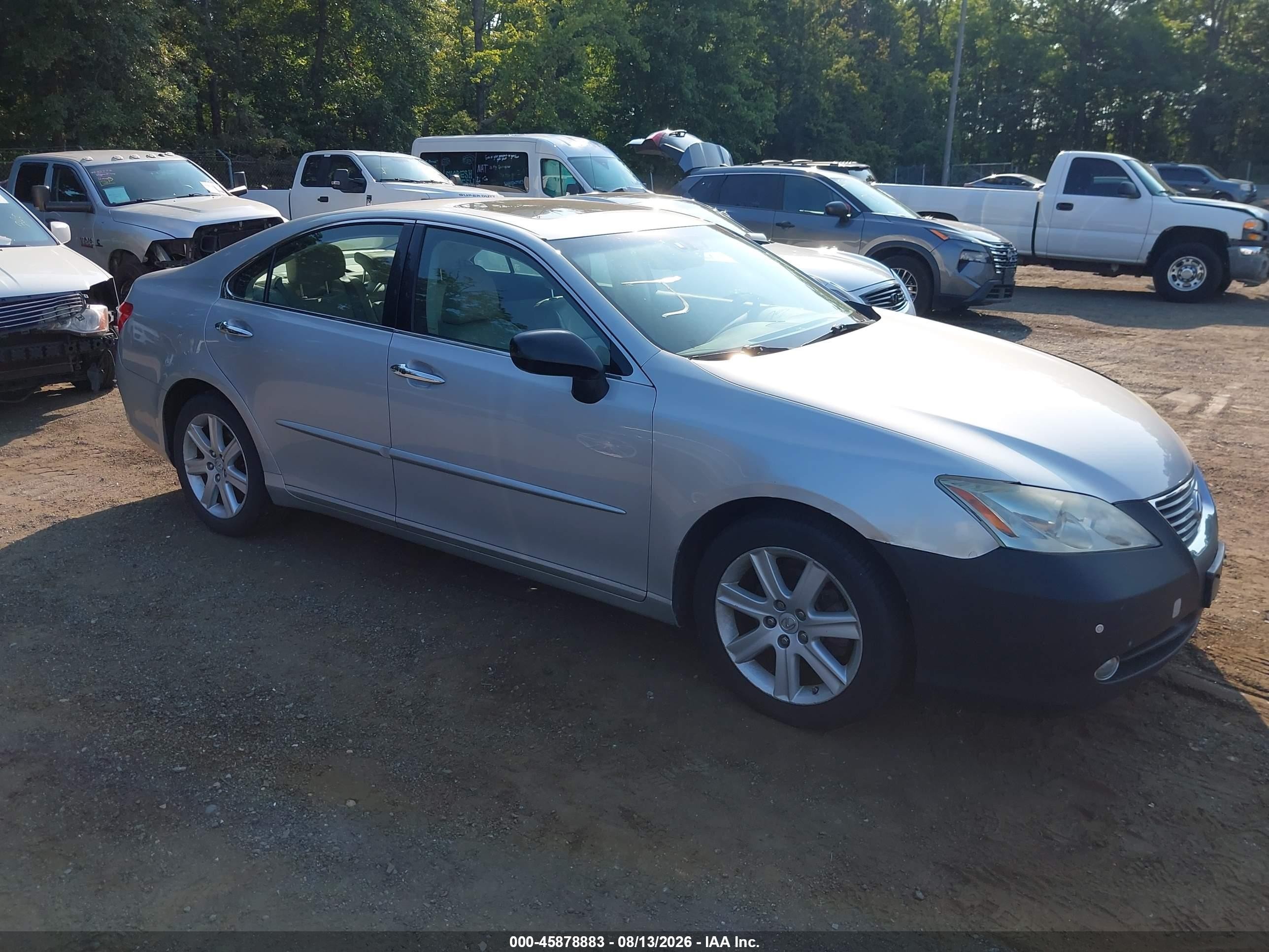 2009 Lexus Es 350   Silver vin: JTHBJ46G292296172