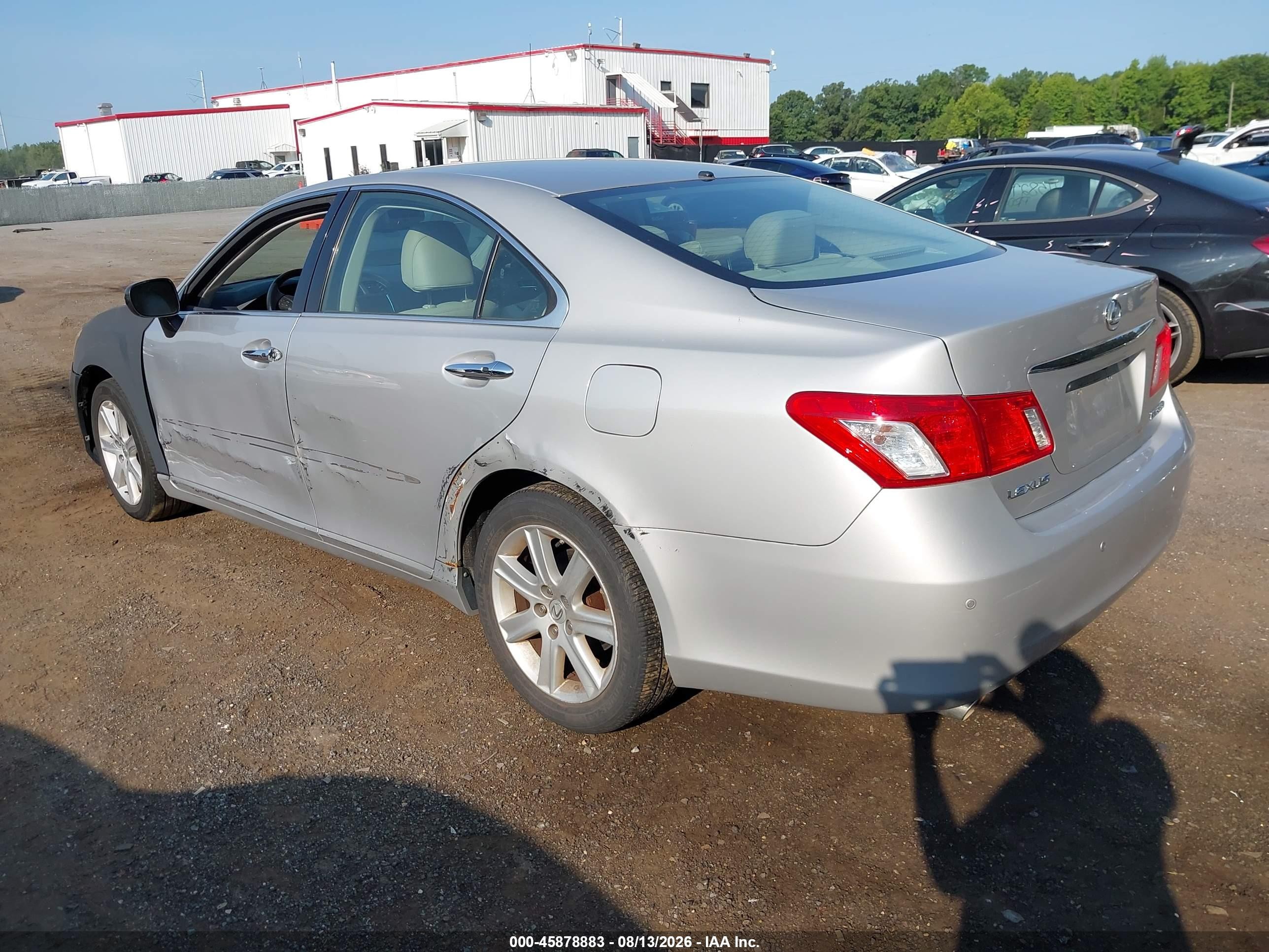 2009 Lexus Es 350   Silver vin: JTHBJ46G292296172