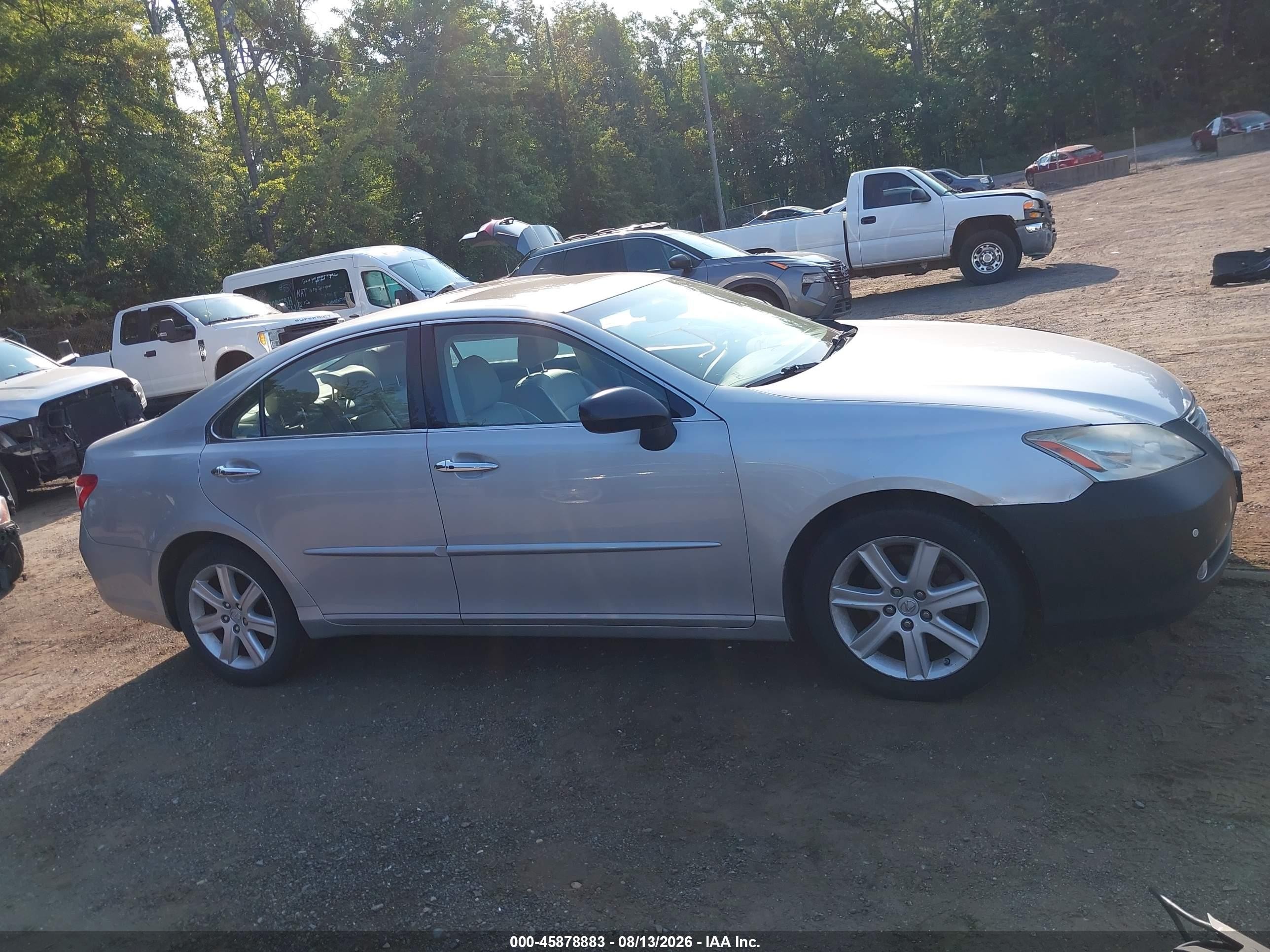 2009 Lexus Es 350   Silver vin: JTHBJ46G292296172