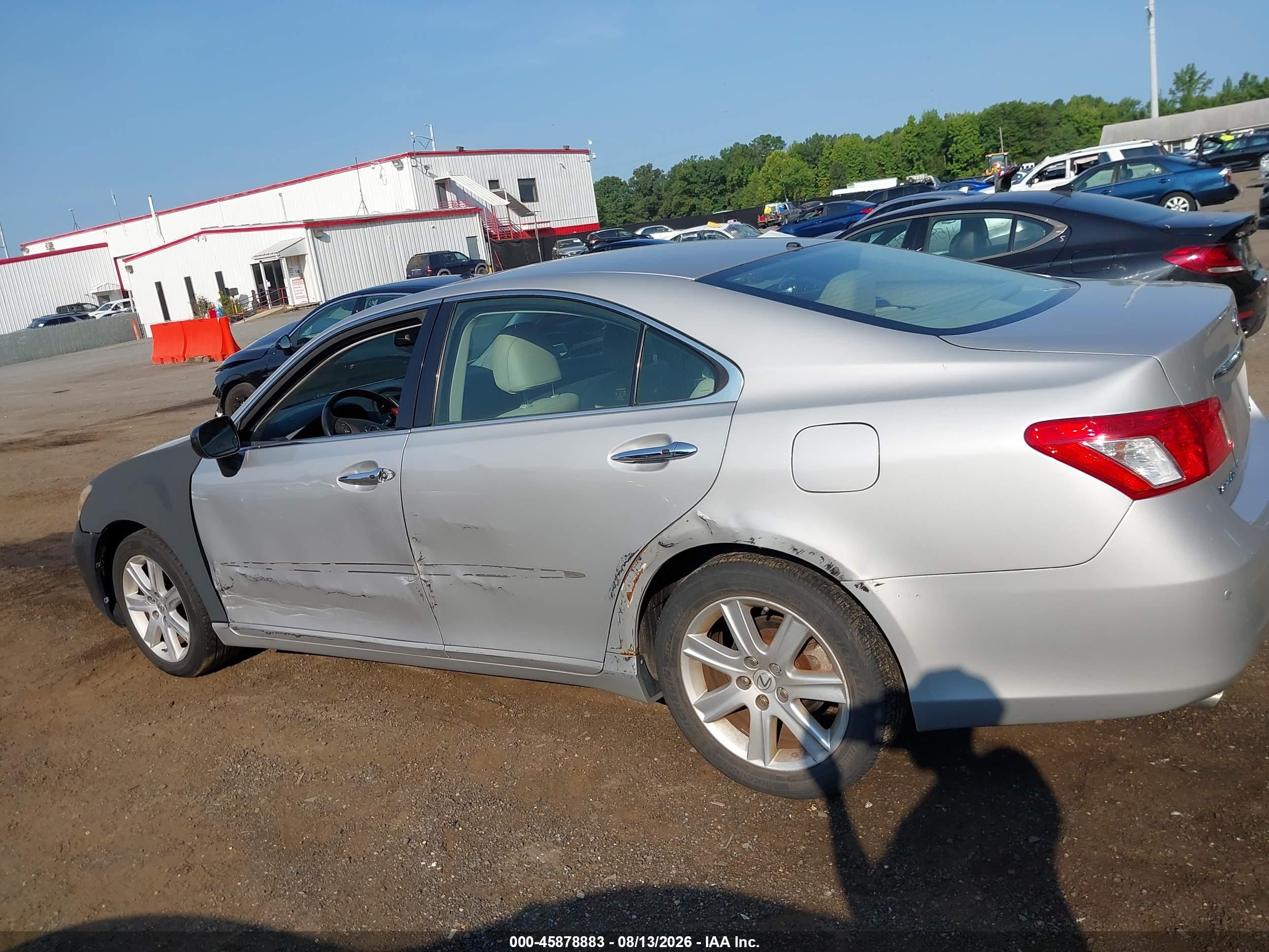 2009 Lexus Es 350   Silver vin: JTHBJ46G292296172