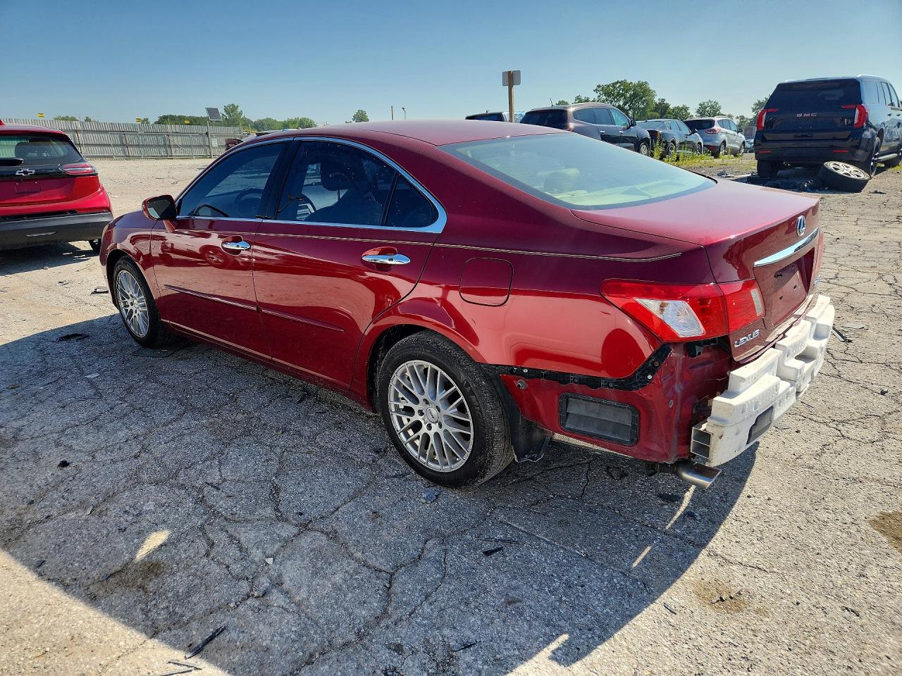 2009 Lexus Es 350 Burgundy vin: JTHBJ46G292296589