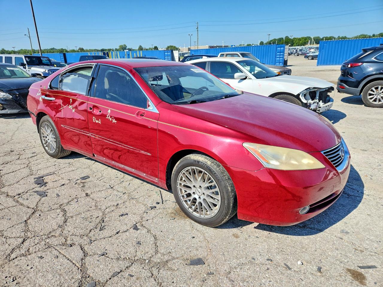 2009 Lexus Es 350 Burgundy vin: JTHBJ46G292296589