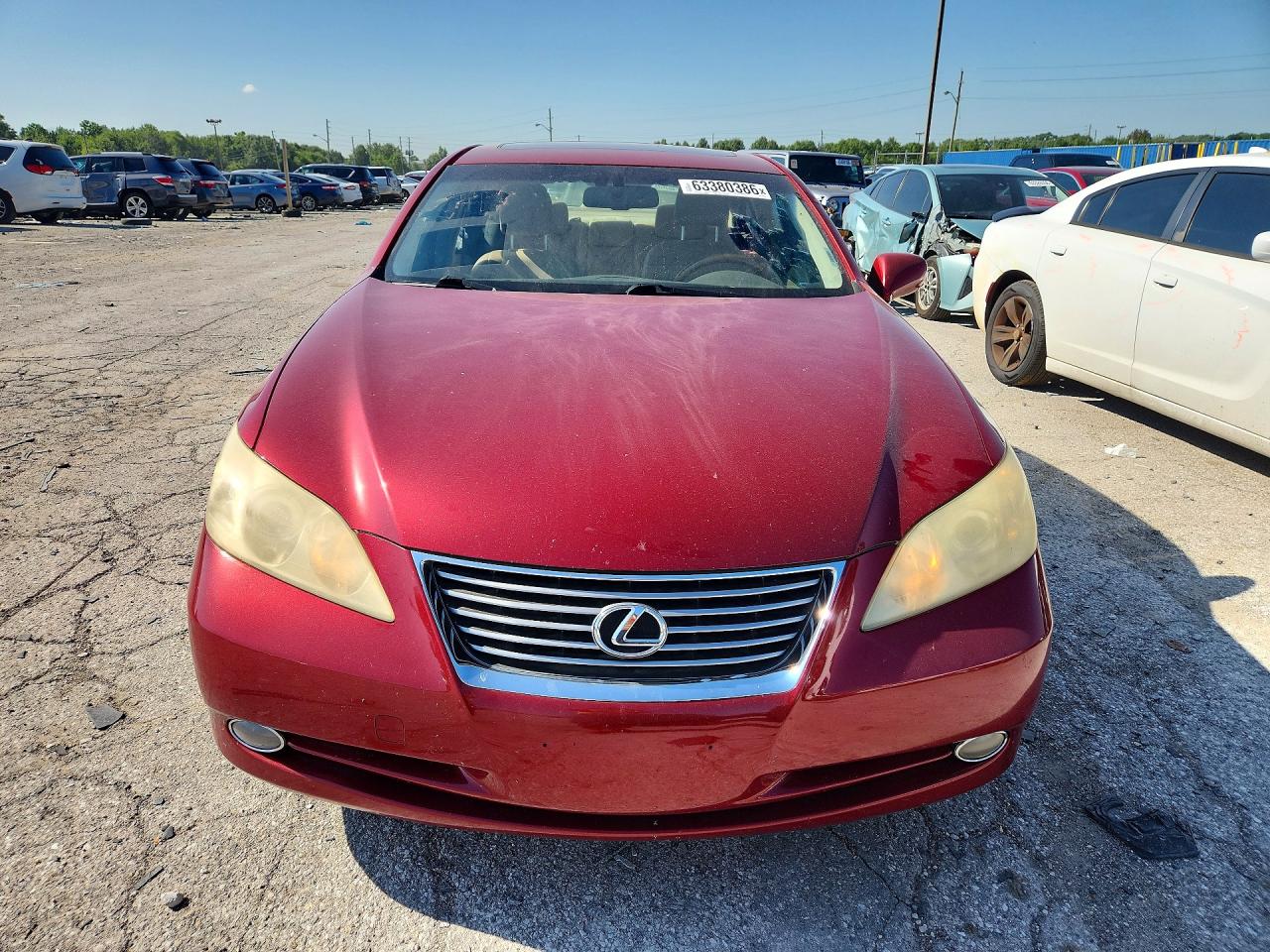 2009 Lexus Es 350 Burgundy vin: JTHBJ46G292296589