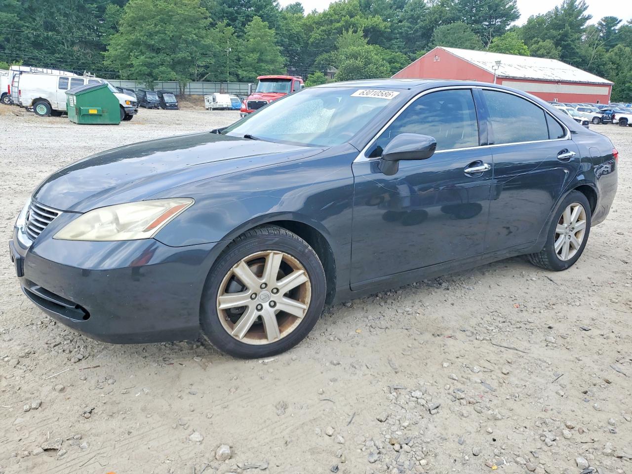 2009 Lexus Es 350 Black vin: JTHBJ46G292304576