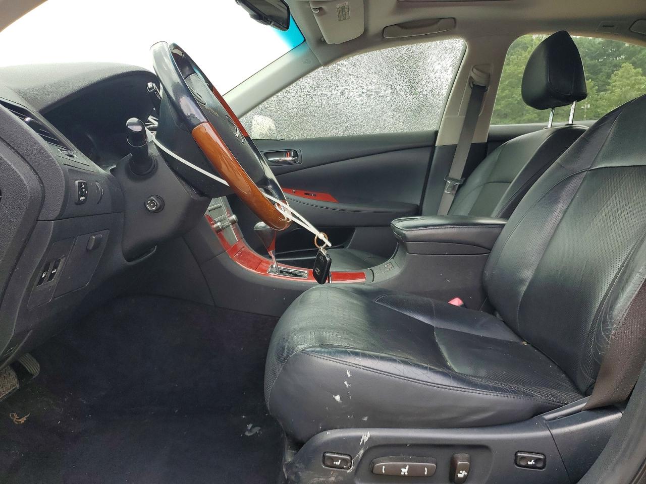2009 Lexus Es 350 Black vin: JTHBJ46G292304576