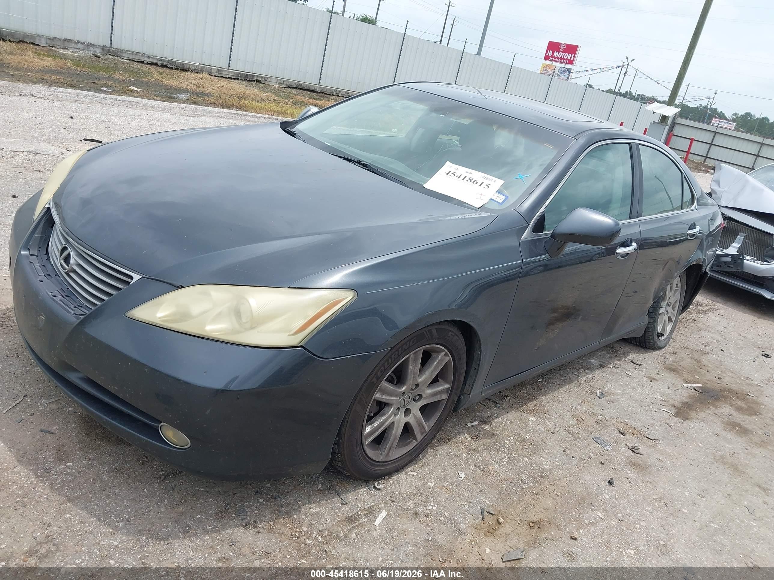 2009 Lexus Es 350   Gray vin: JTHBJ46G292304979