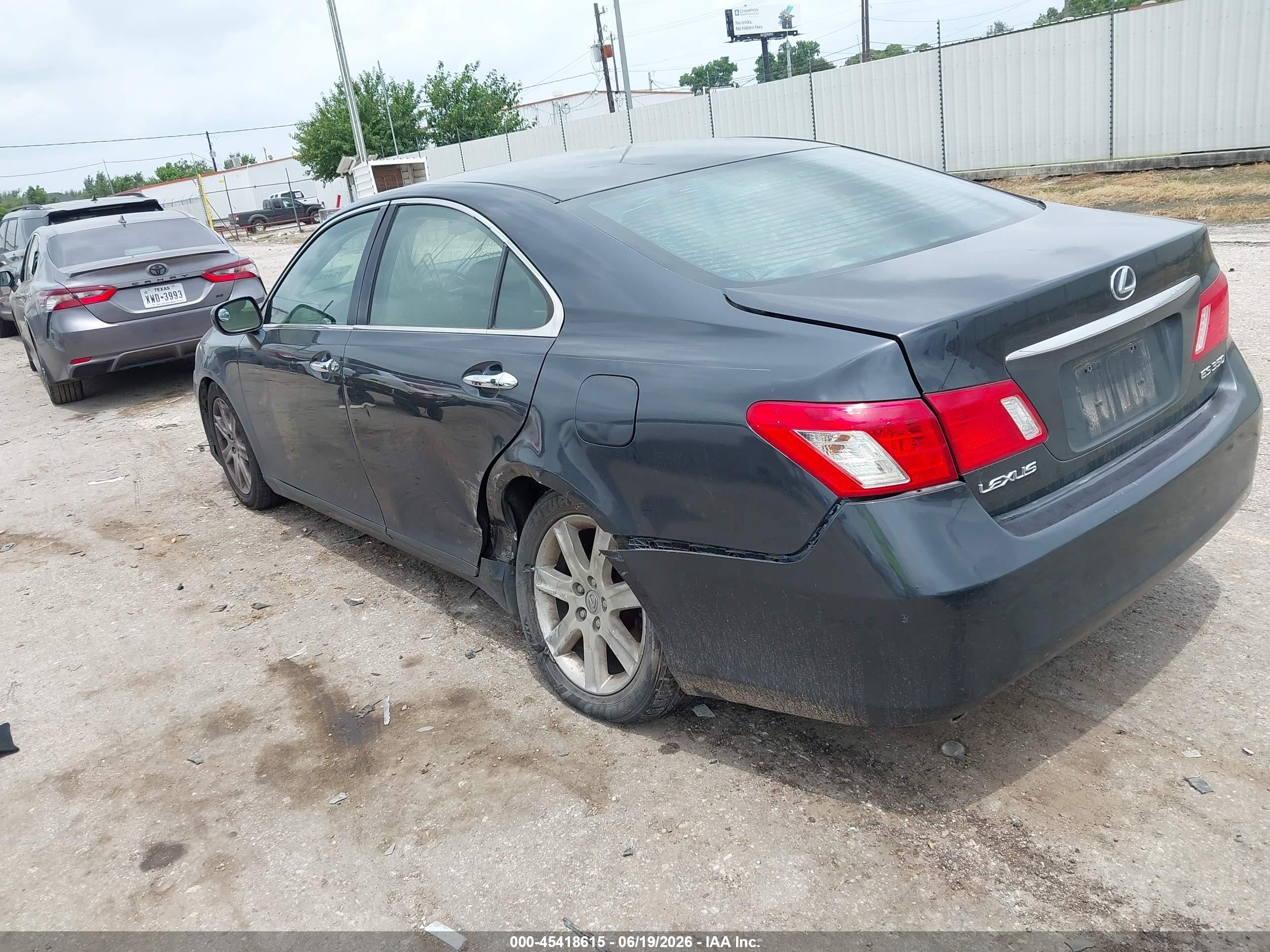 2009 Lexus Es 350   Gray vin: JTHBJ46G292304979