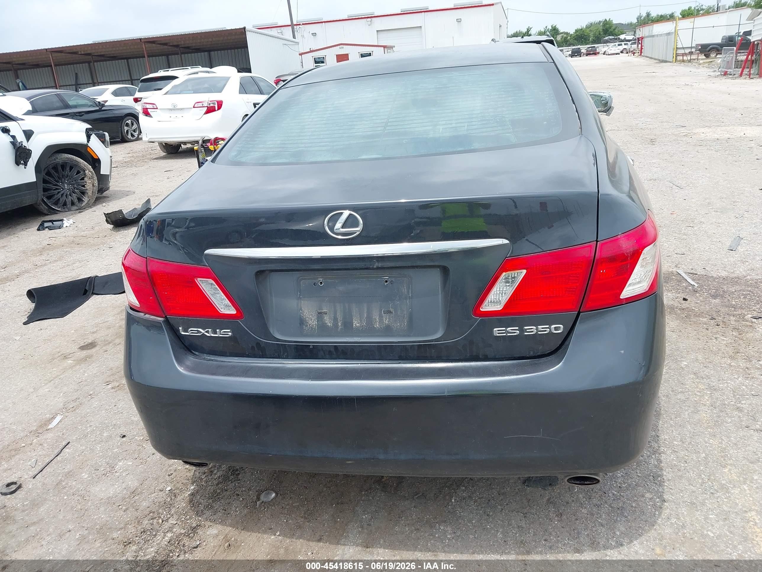 2009 Lexus Es 350   Gray vin: JTHBJ46G292304979
