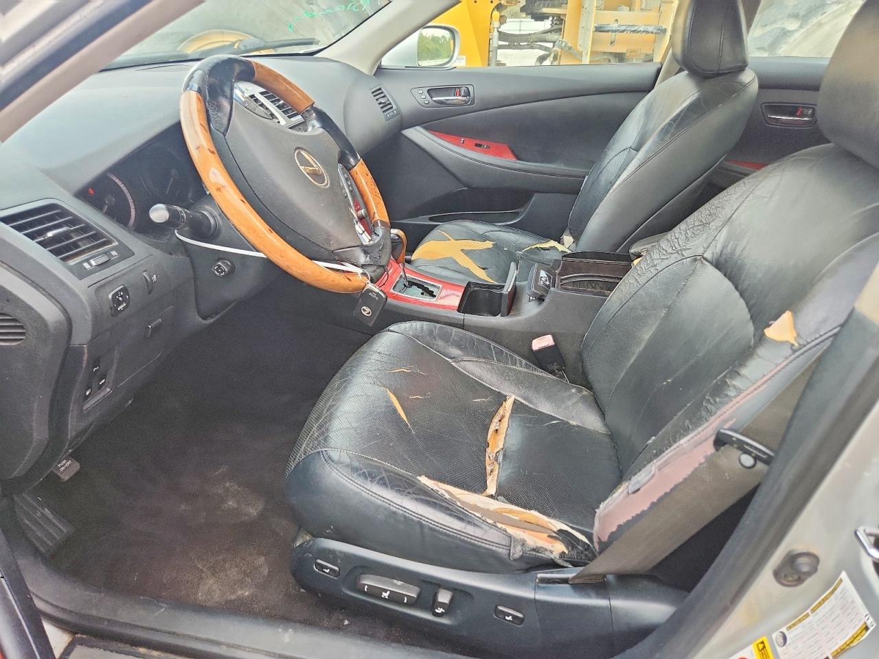 2009 Lexus Es 350 Base Серебряный vin: JTHBJ46G292311821