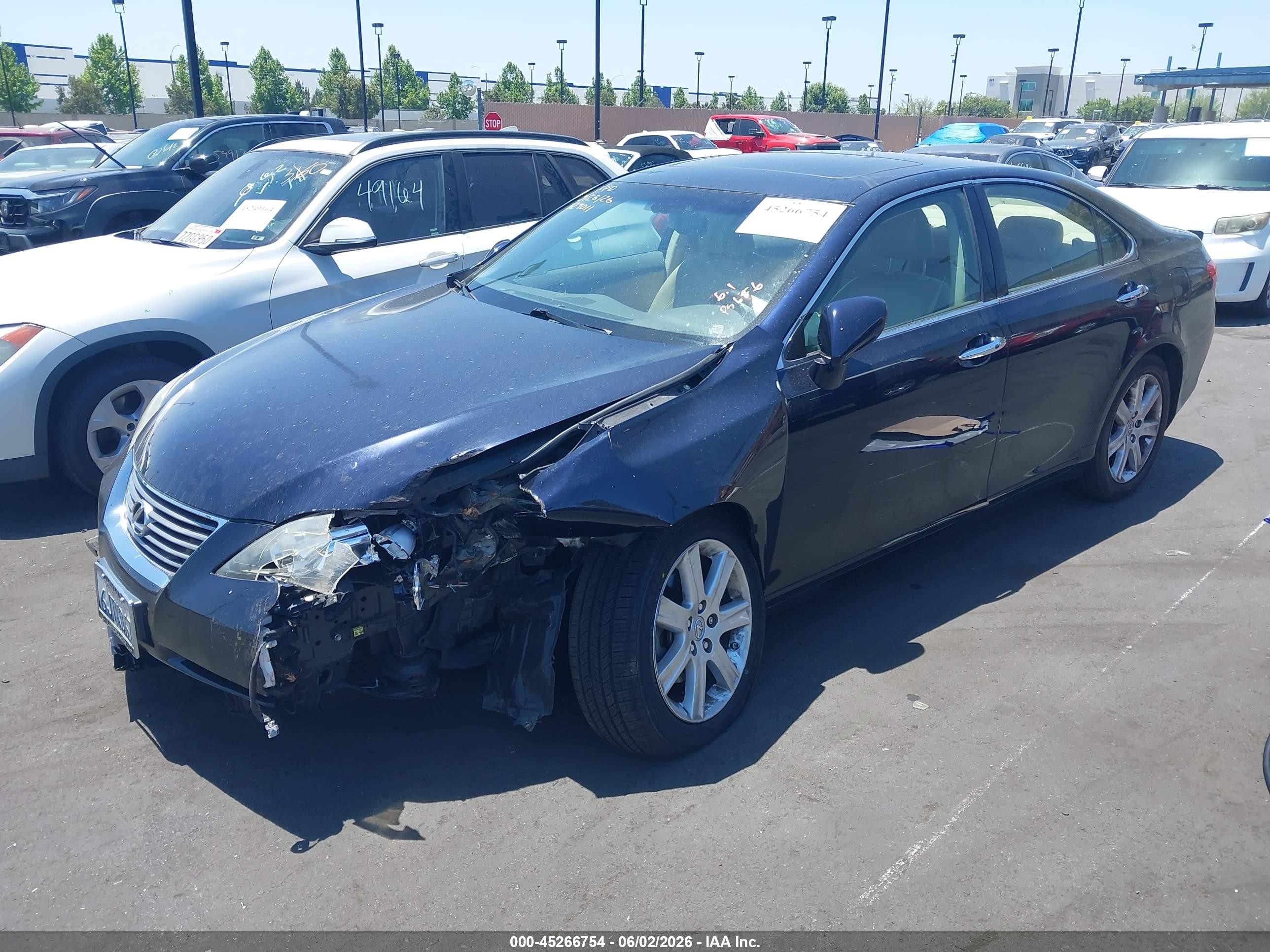 2009 Lexus Es 350   Blue vin: JTHBJ46G292329011