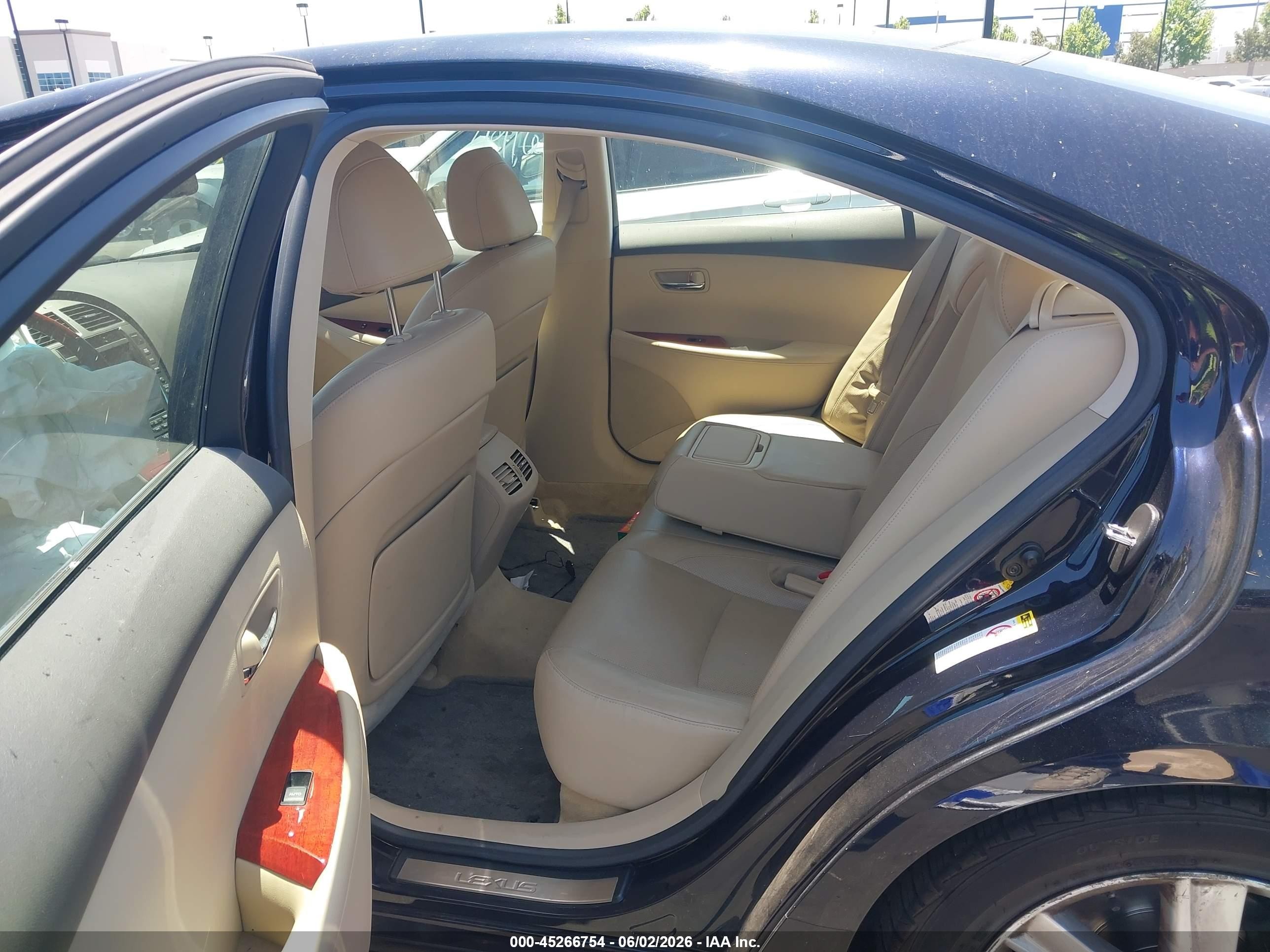 2009 Lexus Es 350   Blue vin: JTHBJ46G292329011