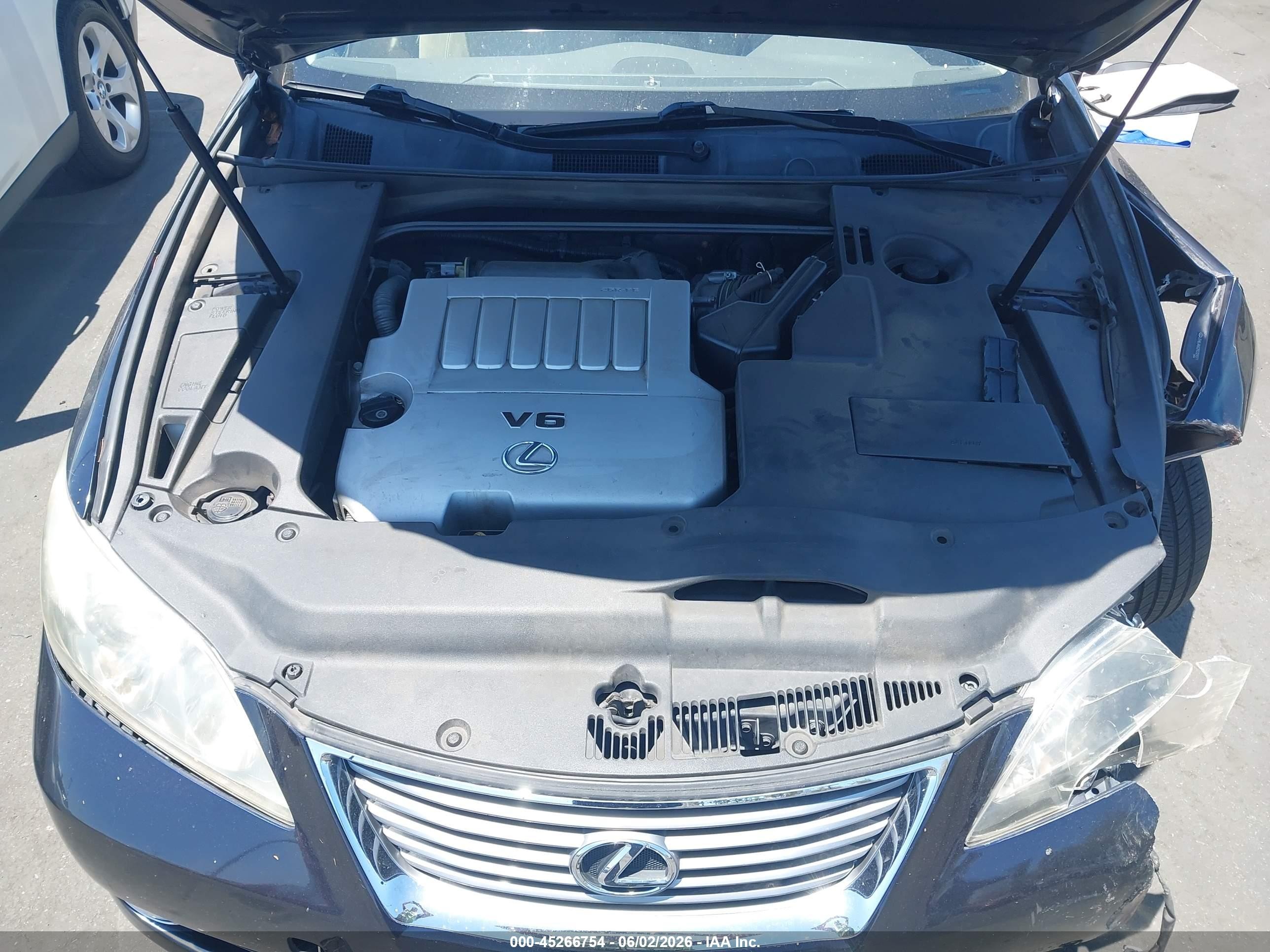 2009 Lexus Es 350   Blue vin: JTHBJ46G292329011