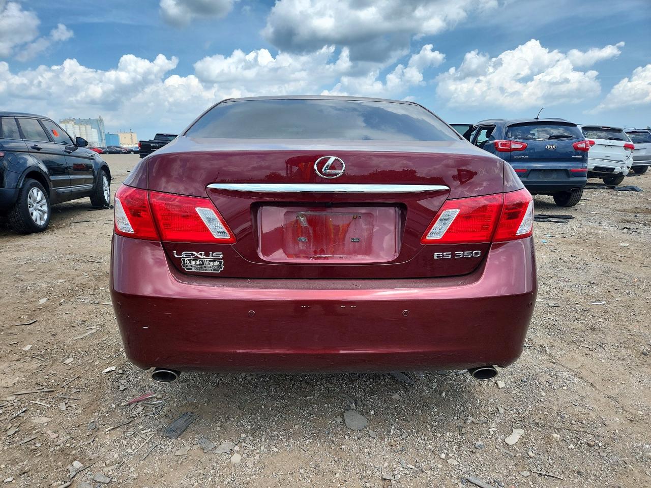 2007 Lexus Es 350 Red vin: JTHBJ46G372004932