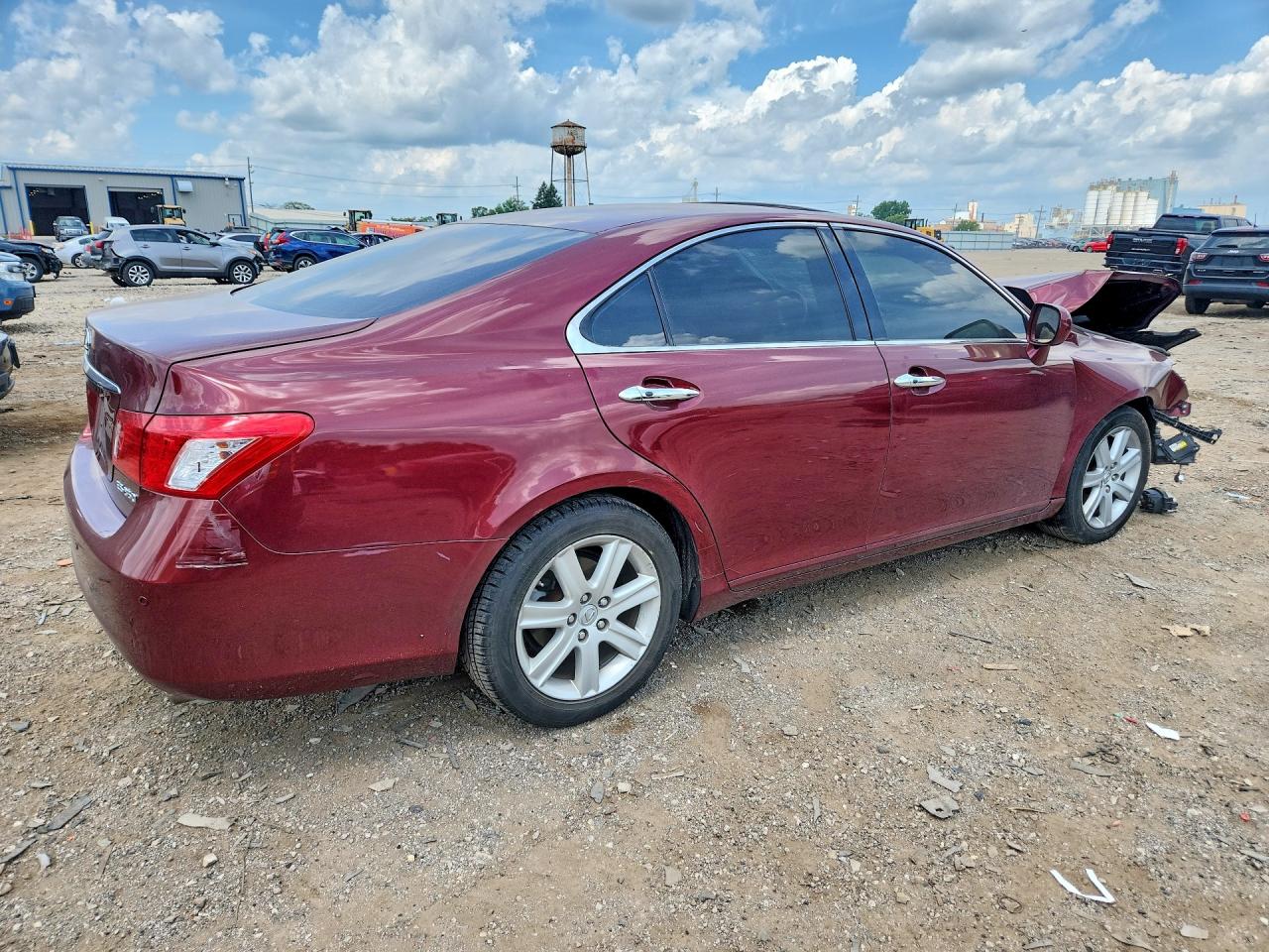 2007 Lexus Es 350 Red vin: JTHBJ46G372004932