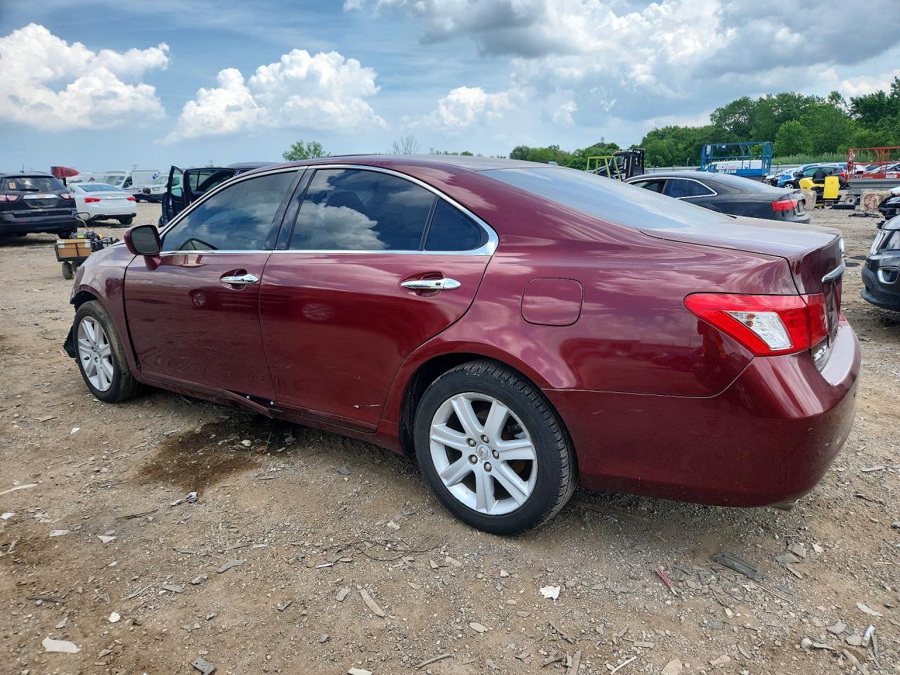 2007 Lexus Es 350 Red vin: JTHBJ46G372004932