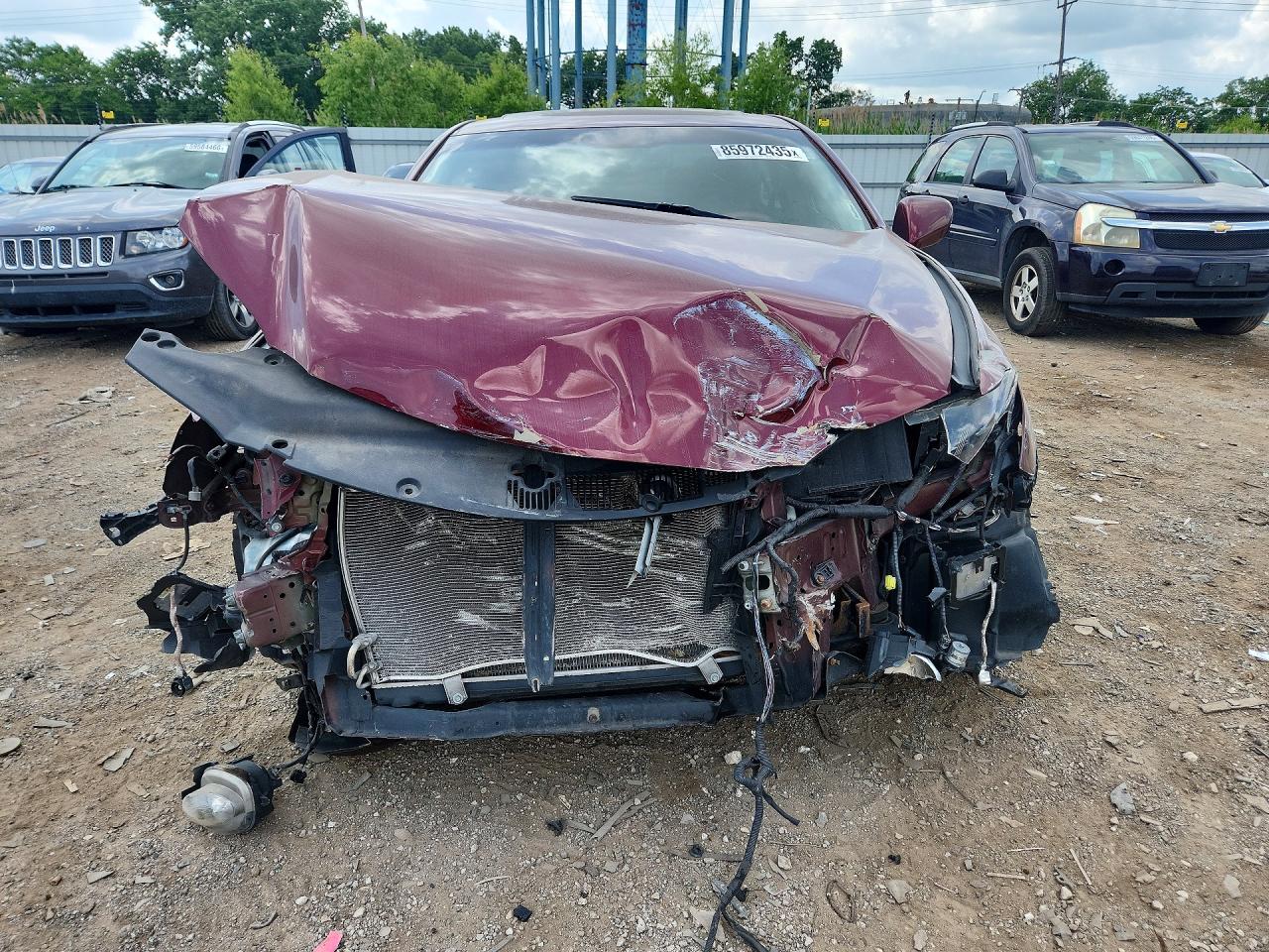 2007 Lexus Es 350 Red vin: JTHBJ46G372004932