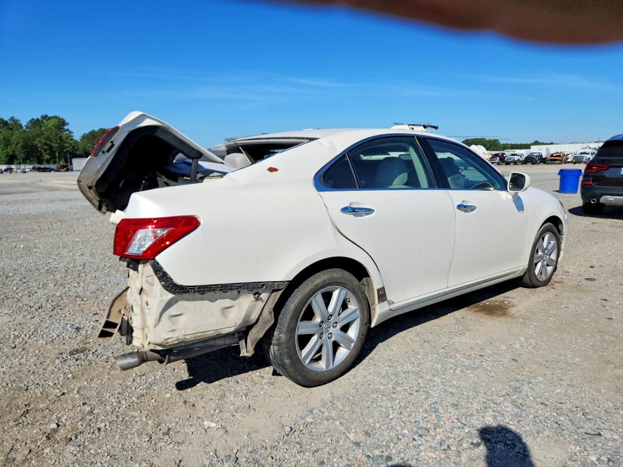 2007 Lexus Es 350 Белый vin: JTHBJ46G372008379