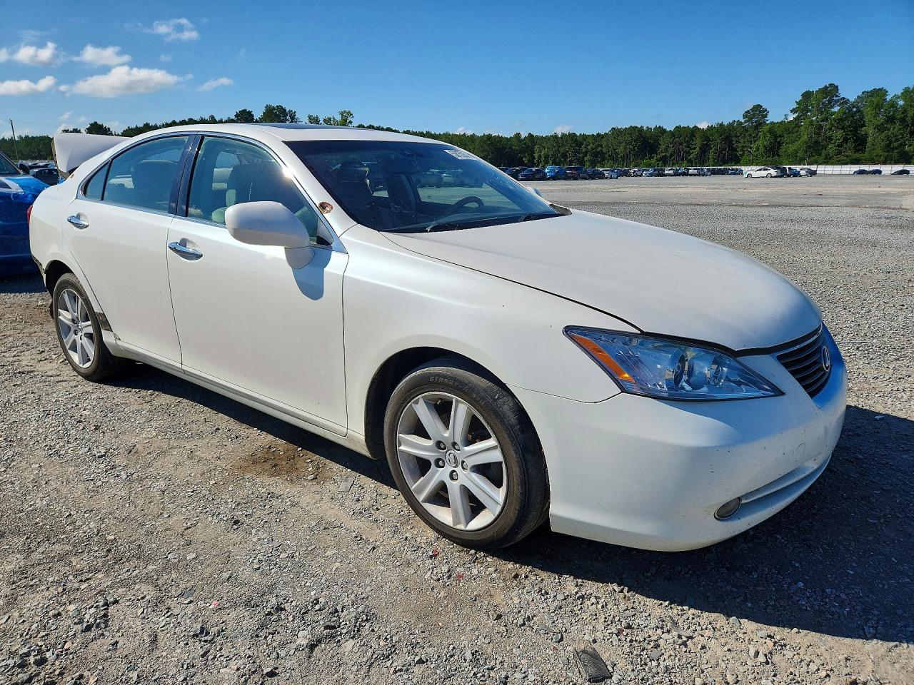 2007 Lexus Es 350 Белый vin: JTHBJ46G372008379