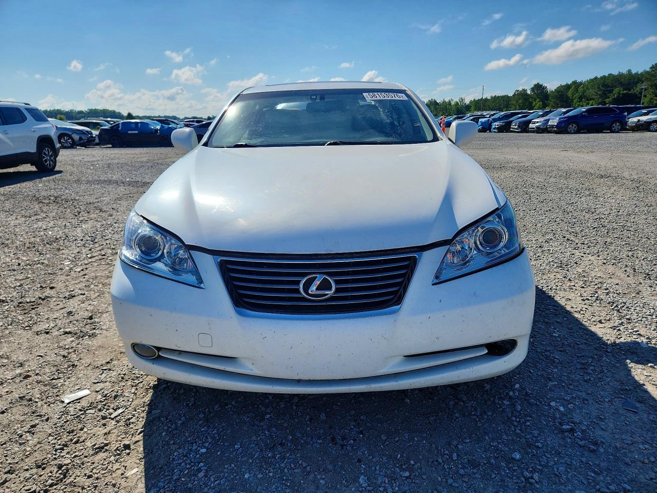 2007 Lexus Es 350 Белый vin: JTHBJ46G372008379