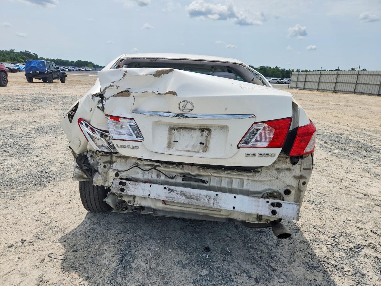 2007 Lexus Es 350 Белый vin: JTHBJ46G372008379