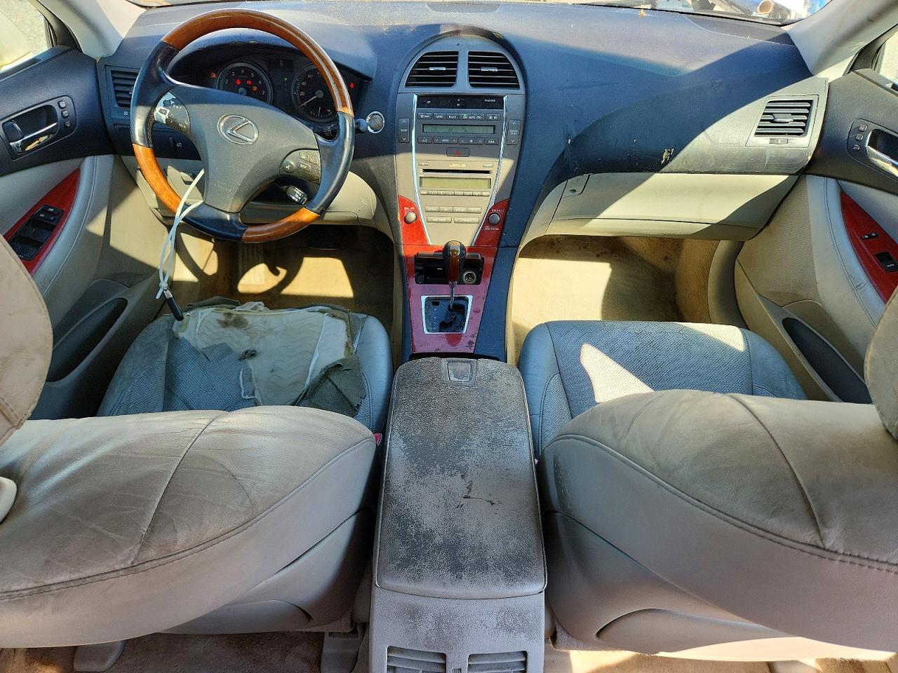 2007 Lexus Es 350 Белый vin: JTHBJ46G372008379