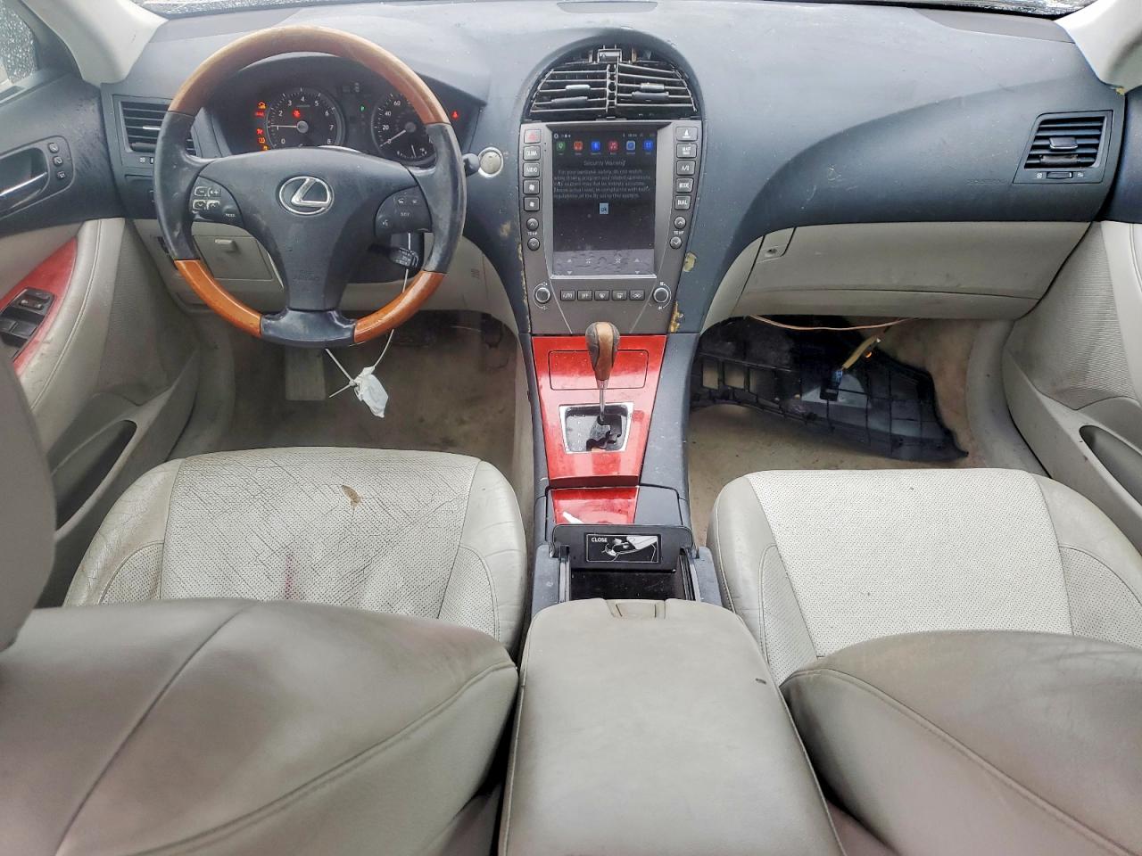 2007 Lexus Es 350 Base Tan vin: JTHBJ46G372016689