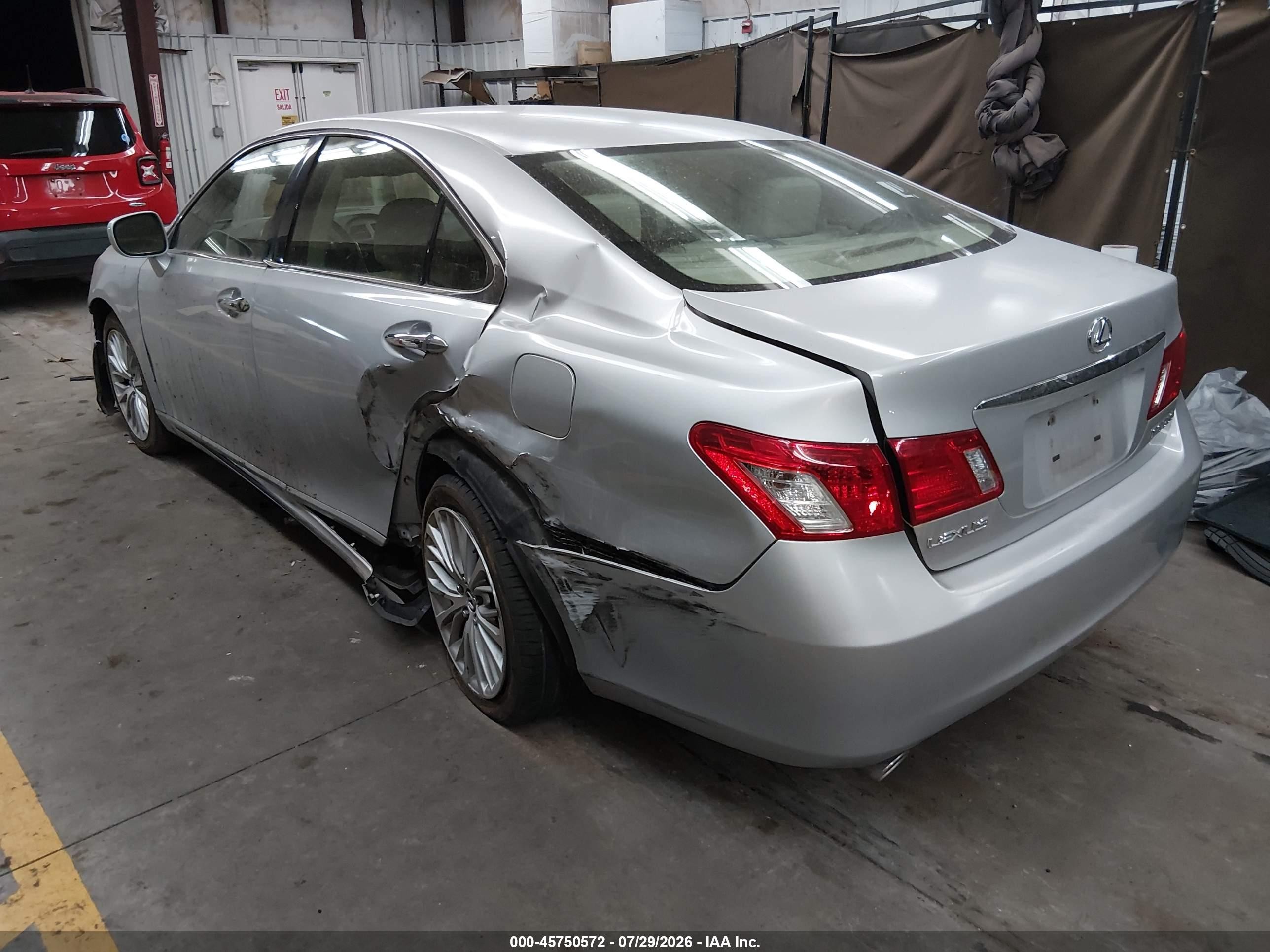 2007 Lexus Es 350   Silver vin: JTHBJ46G372022766